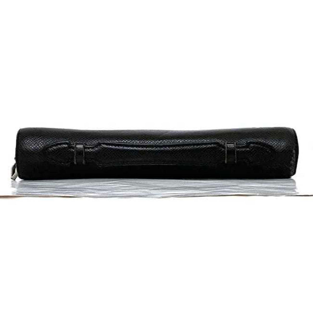 Louis Vuitton Ardoise Black Taiga Leather Long Wallet (Bi-Fold) (Pre-Owned)