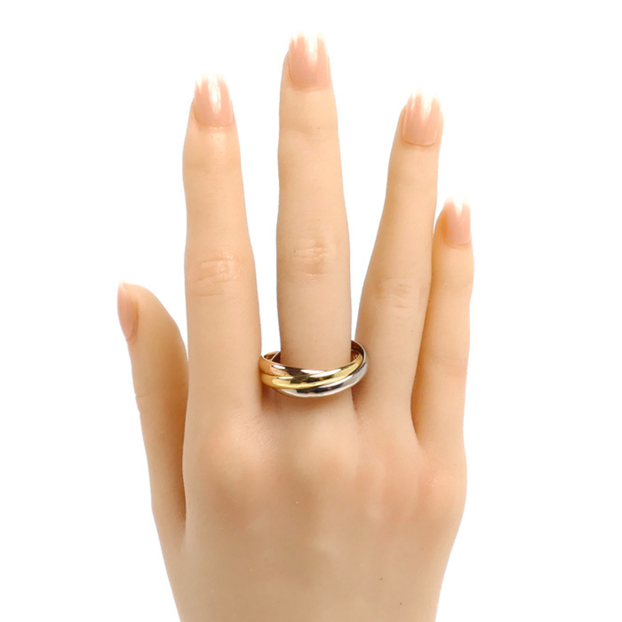 Cartier Yellow Gold (18K) Pink Gold (18K) White Gold (18K) Band Ring (Pre-Owned)