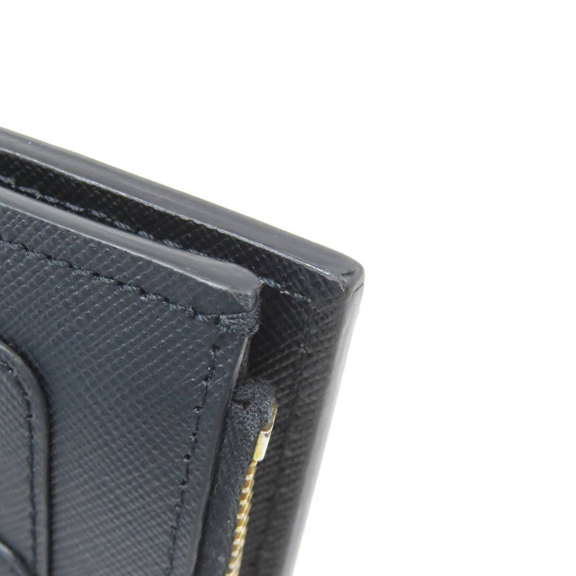 Marni Black Leather Wallet (Bi-Fold) (Pre-Owned)