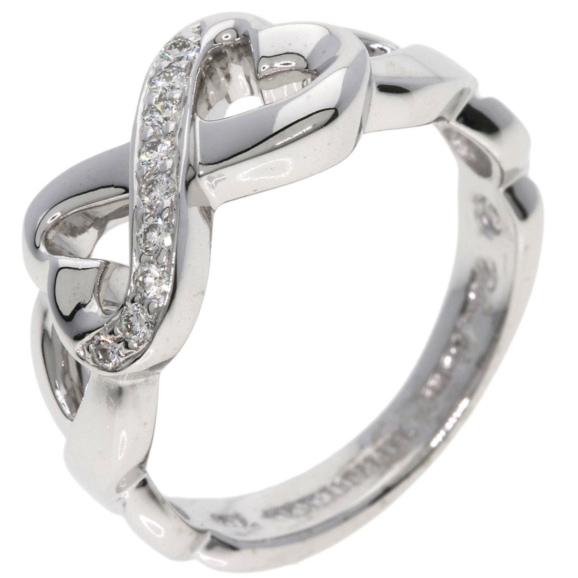 Tiffany White Gold White Gold (18K) Band Ring (Pre-Owned)