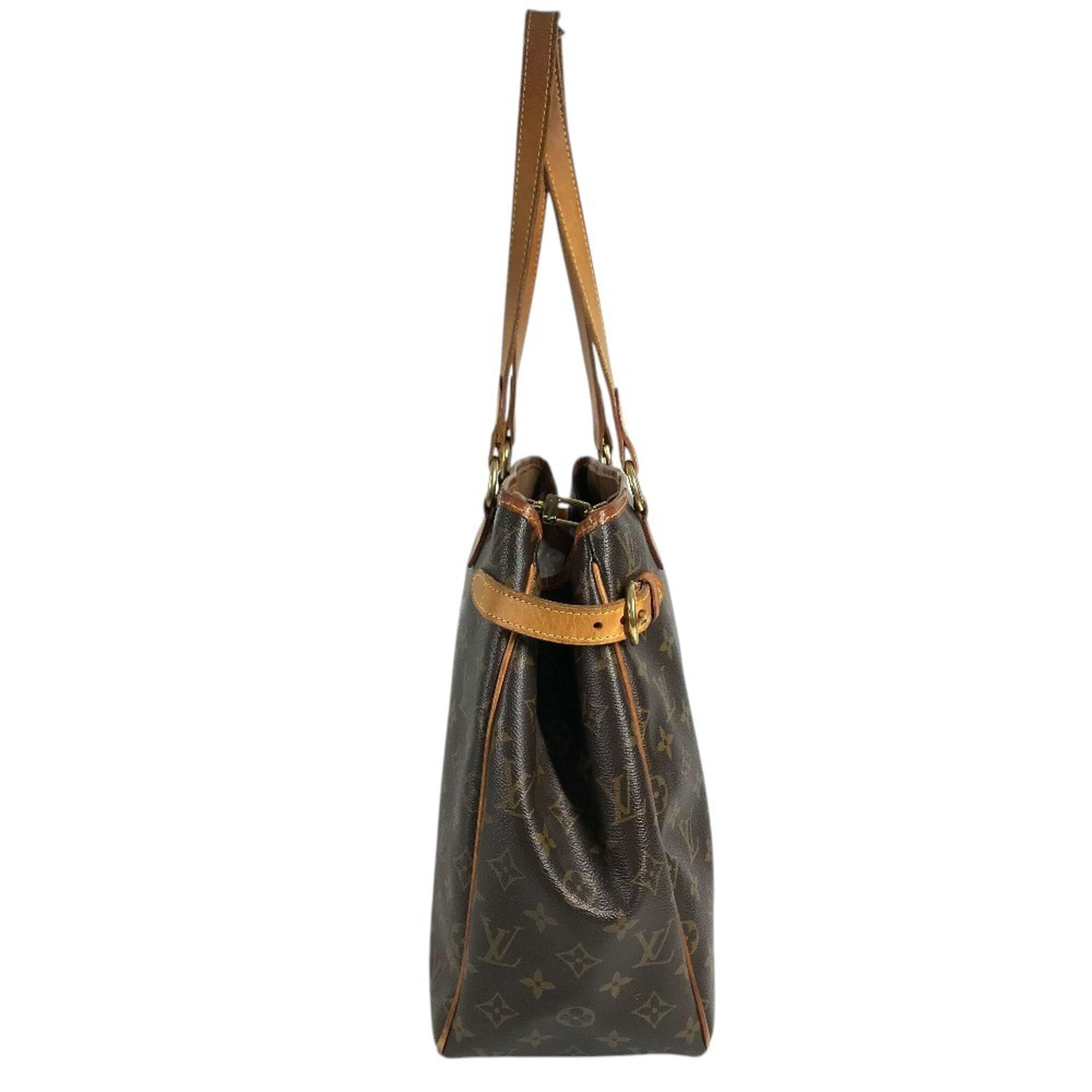 Louis Vuitton Brown Monogram Handbag Shoulder Bag Tote Bag (Pre-Owned)