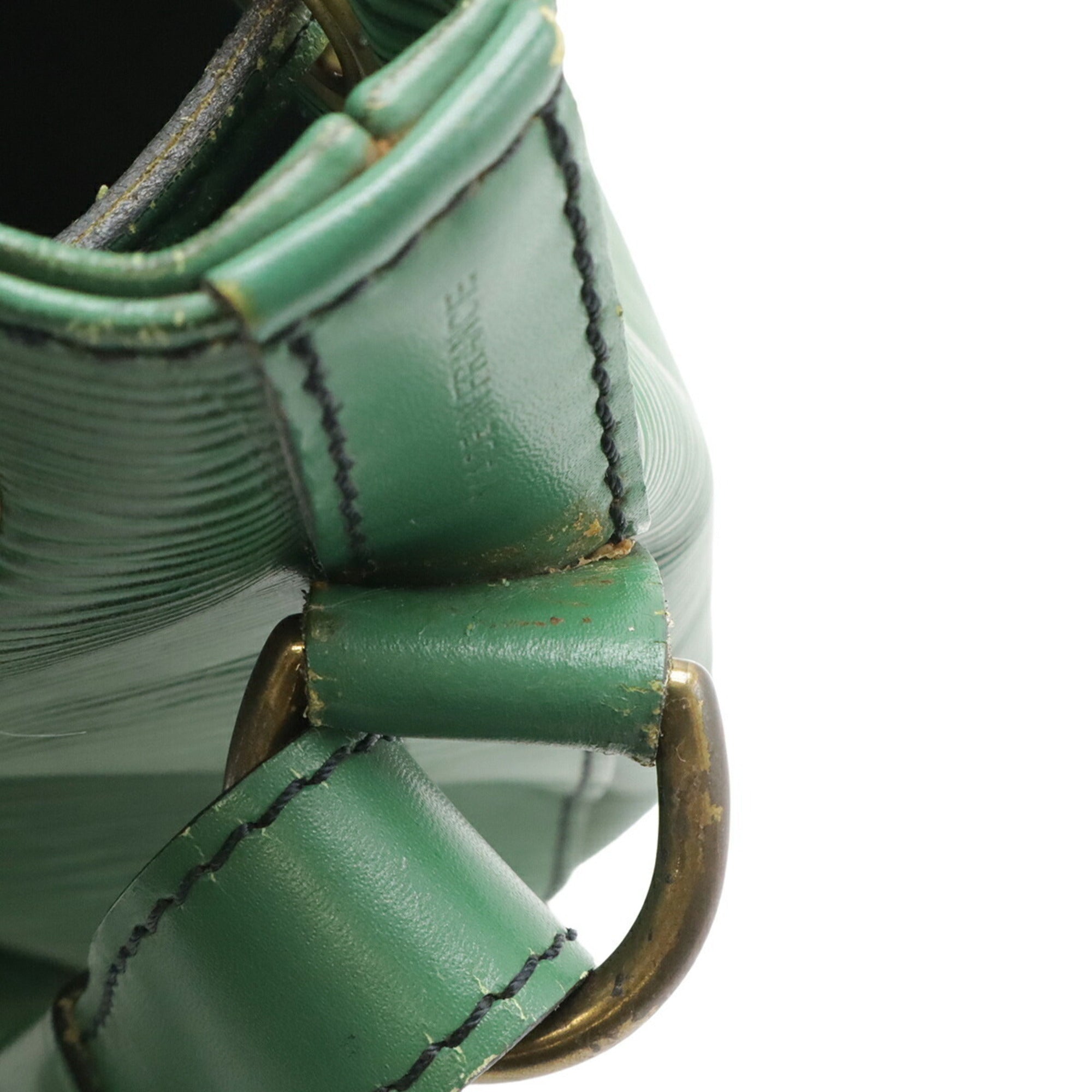 Louis Vuitton Borneo Green Green Epi Leather Shoulder Bag (Pre-Owned)