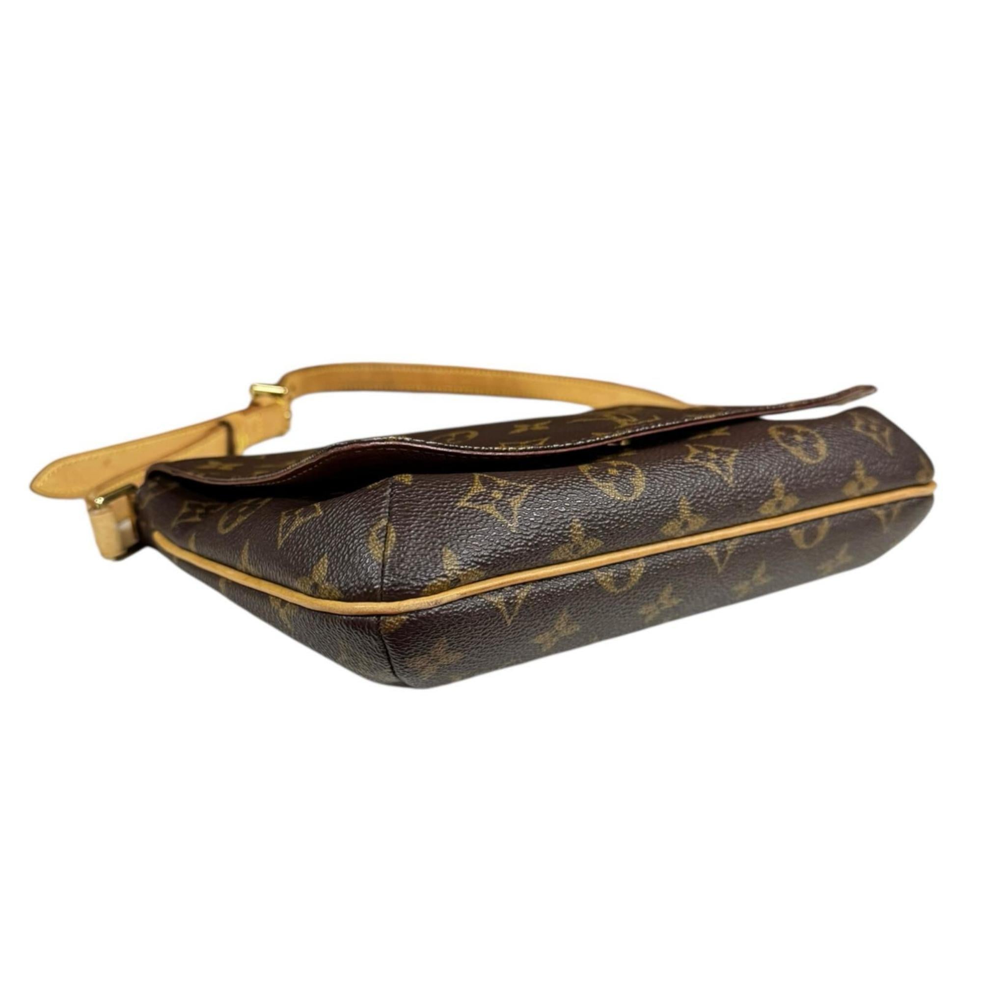 Louis Vuitton Brown Monogram Shoulder Bag (Pre-Owned)