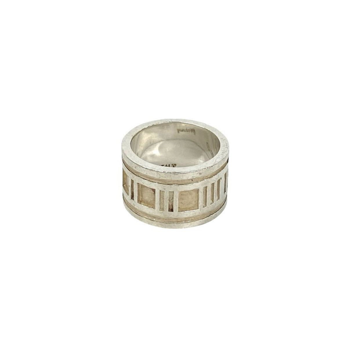 Tiffany Silver Silver 925 Band Ring (Pre-Owned)