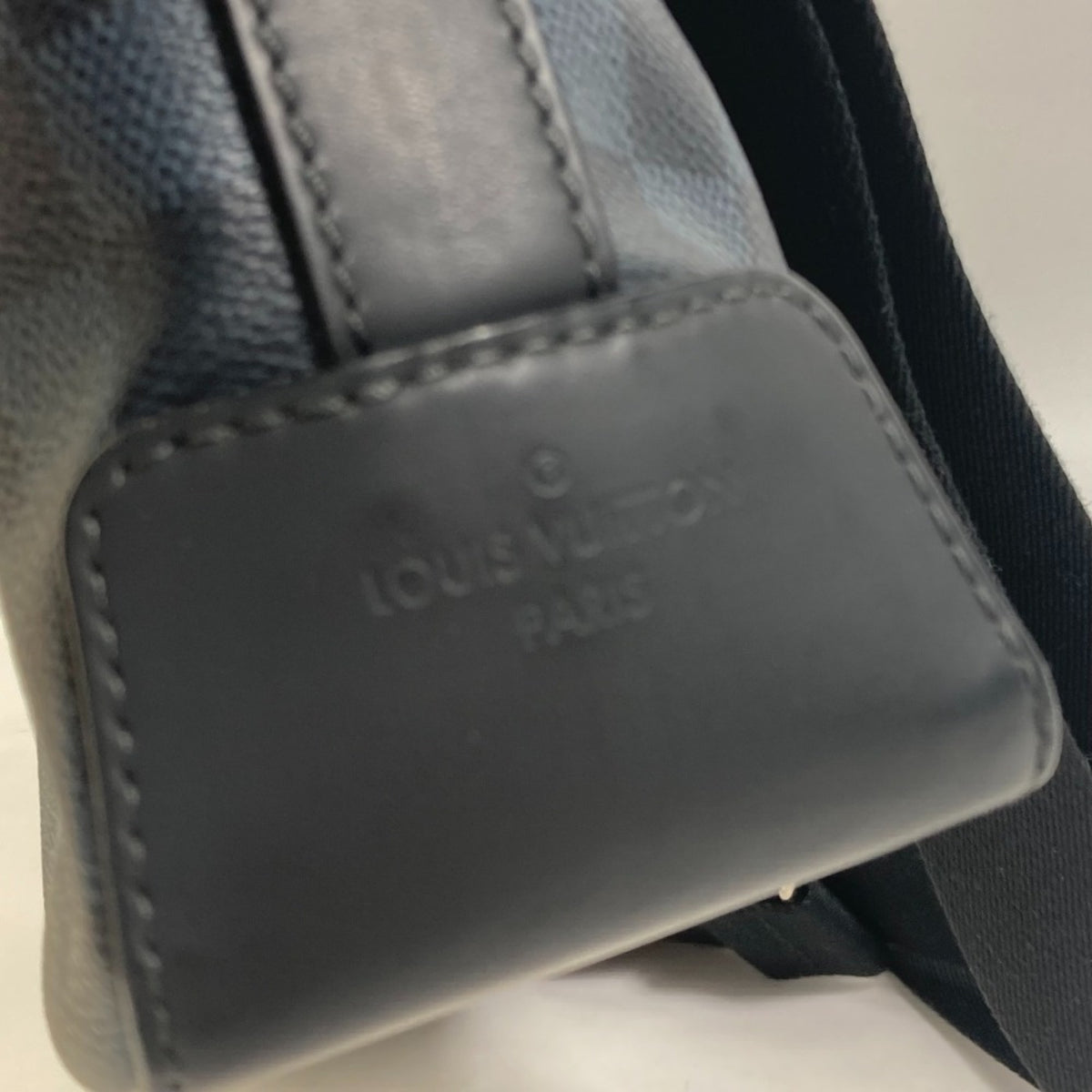 Louis Vuitton Damier Cobalt Navy Shoulder Bag (Pre-Owned)