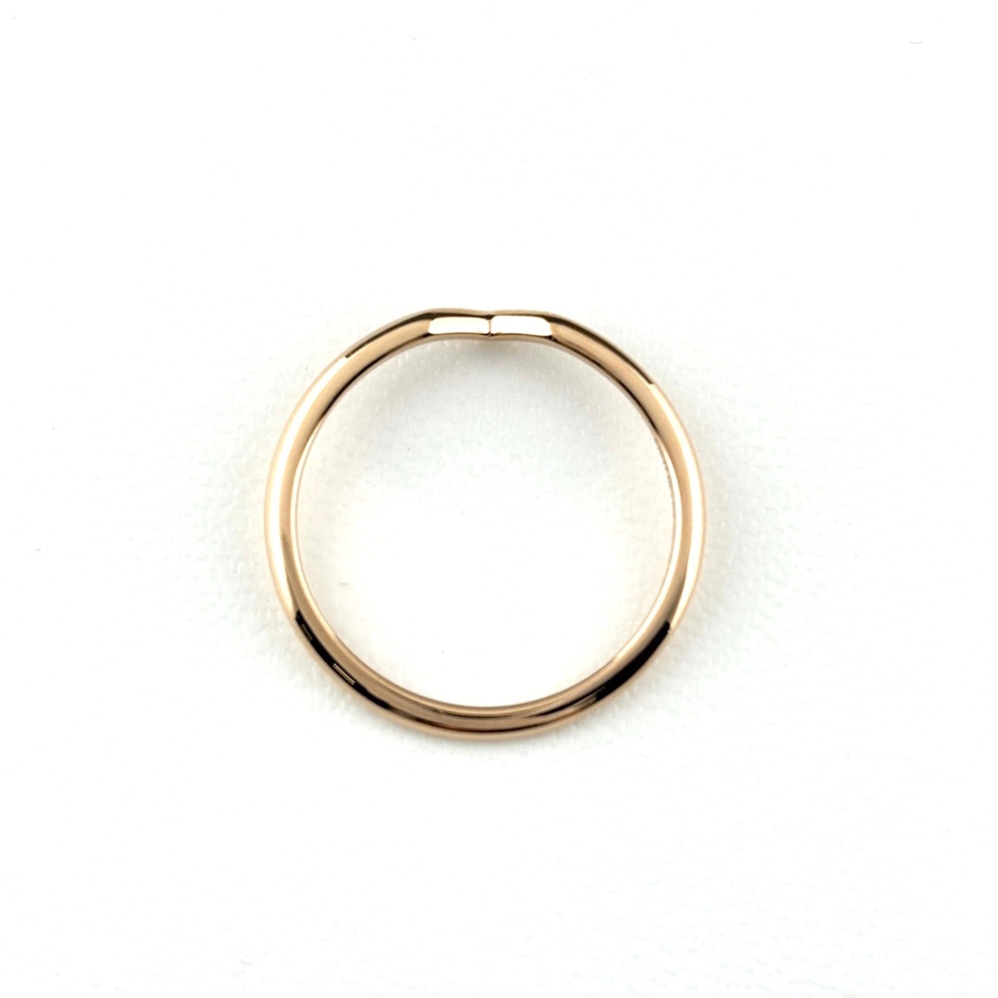 Tiffany Pink Gold (18K) Band Ring (Pre-Owned)