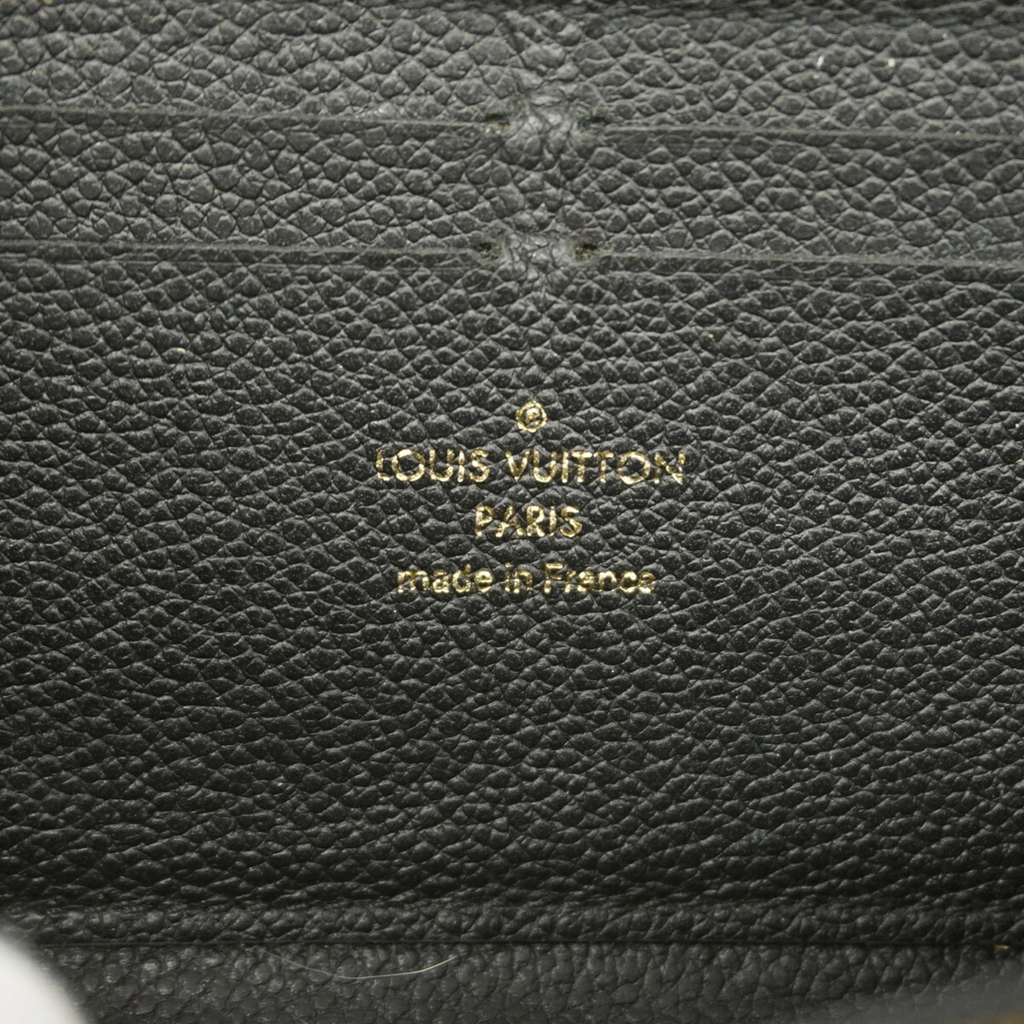 Louis Vuitton Noir Long Wallet (Bi-Fold) (Pre-Owned)