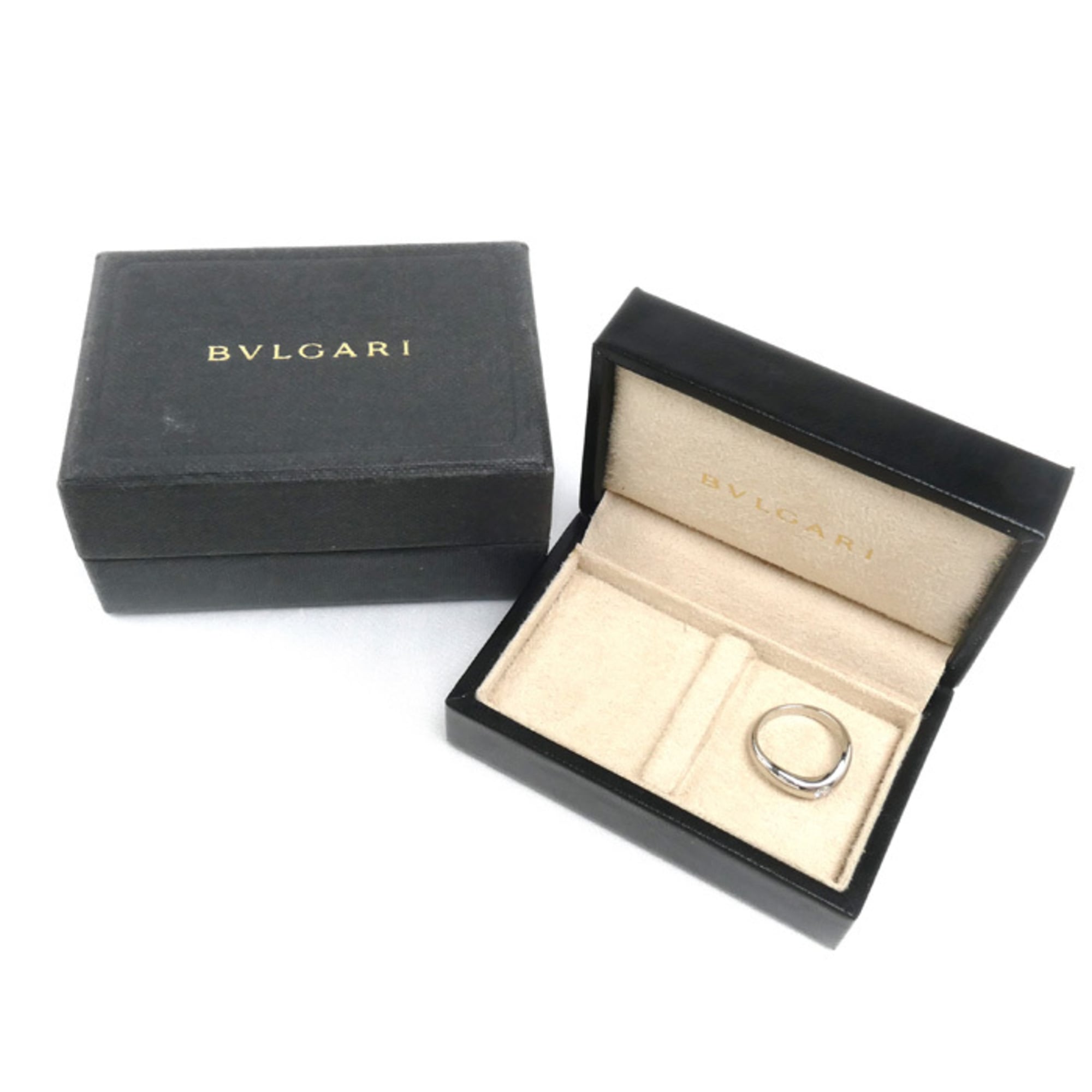 Bvlgari Platinum 950 Band Ring (Pre-Owned)
