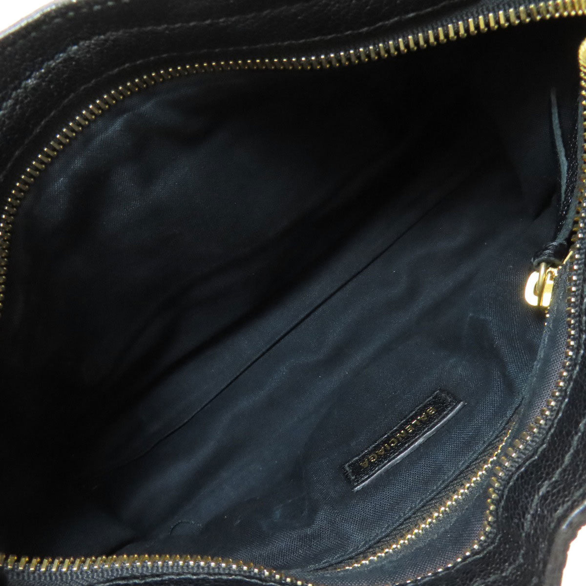 Balenciaga Black Leather Handbag (Pre-Owned)