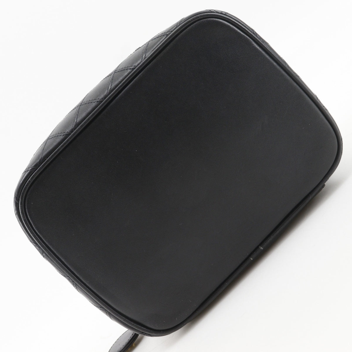 Chanel Black Leather Pouch (Pre-Owned)