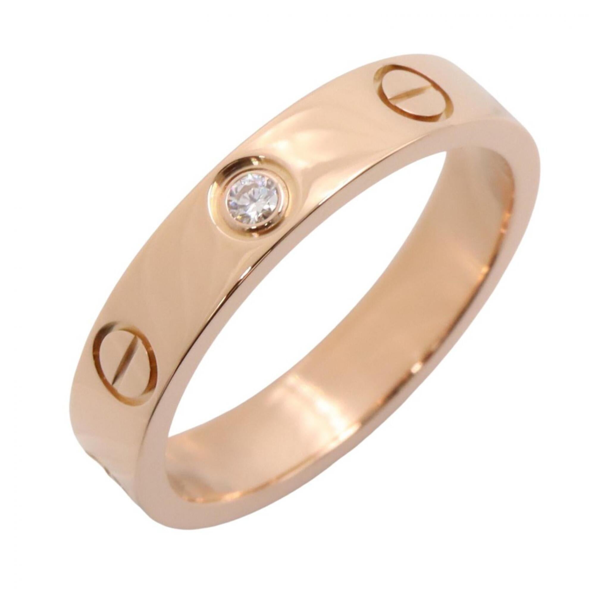 Cartier Gold Clear Pink Gold (18K) Band Ring (Pre-Owned)