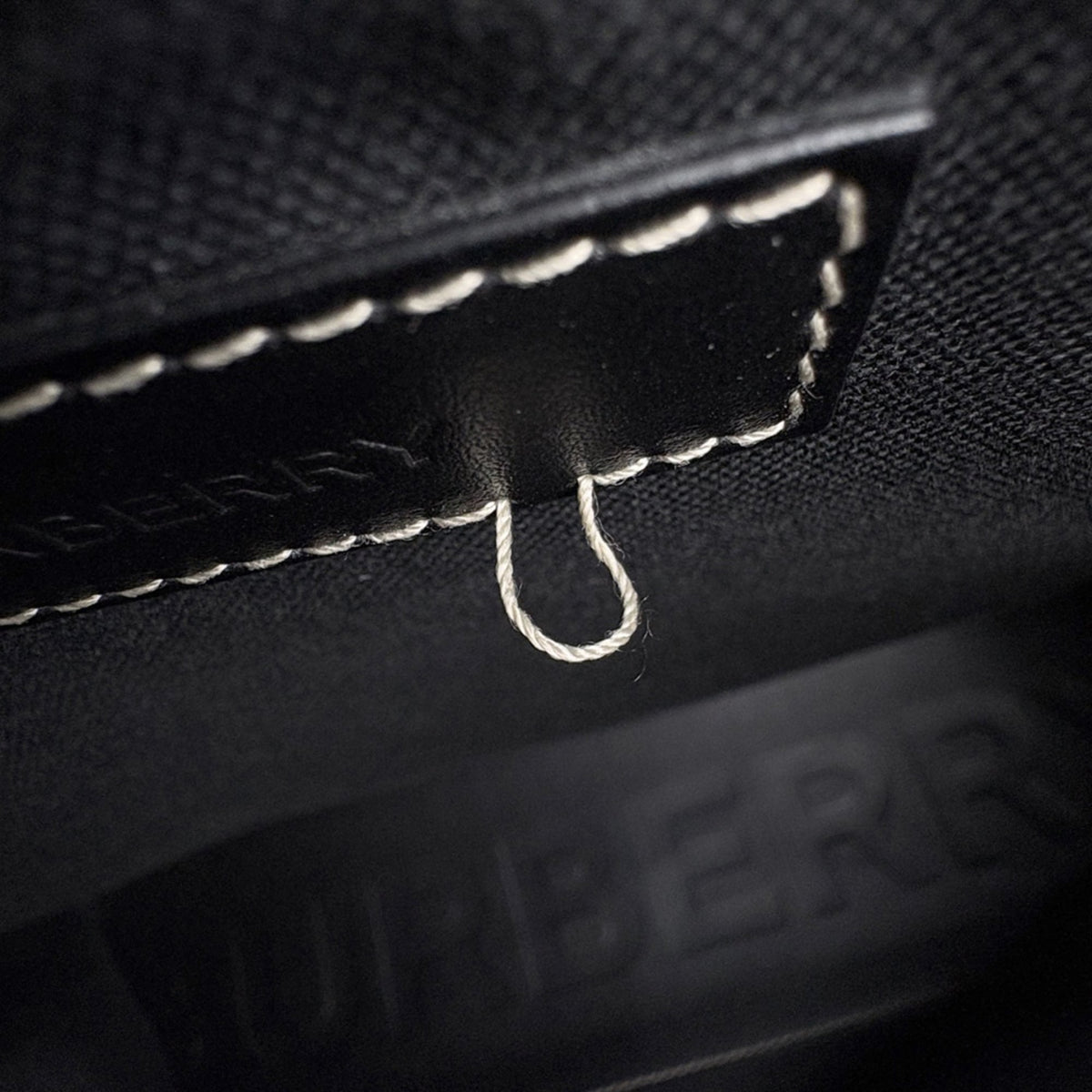 Burberry Black Canvas Leather Tote Bag (Pre-Owned)