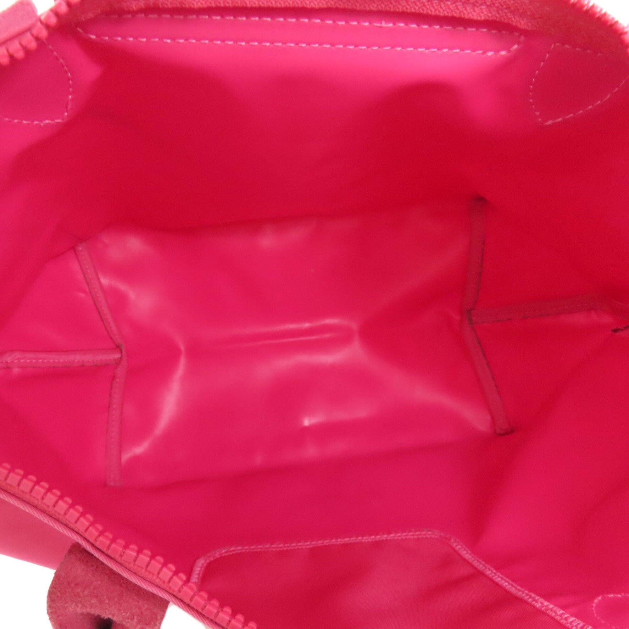 Longchamp Pink Nylon Handbag (Pre-Owned)