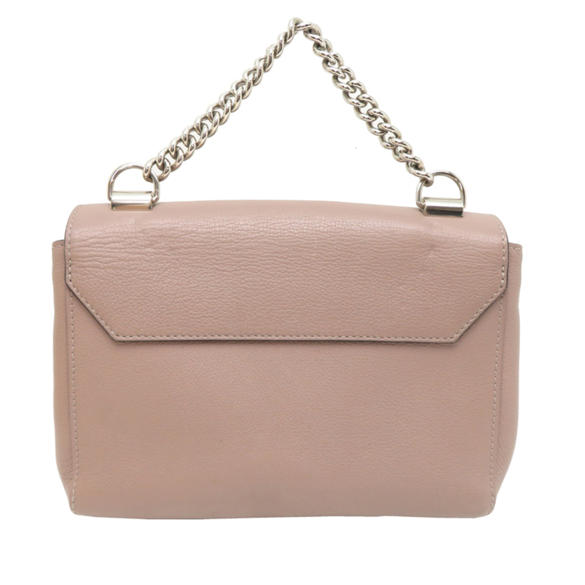 Louis Vuitton Pink Beige Leather Handbag (Pre-Owned)