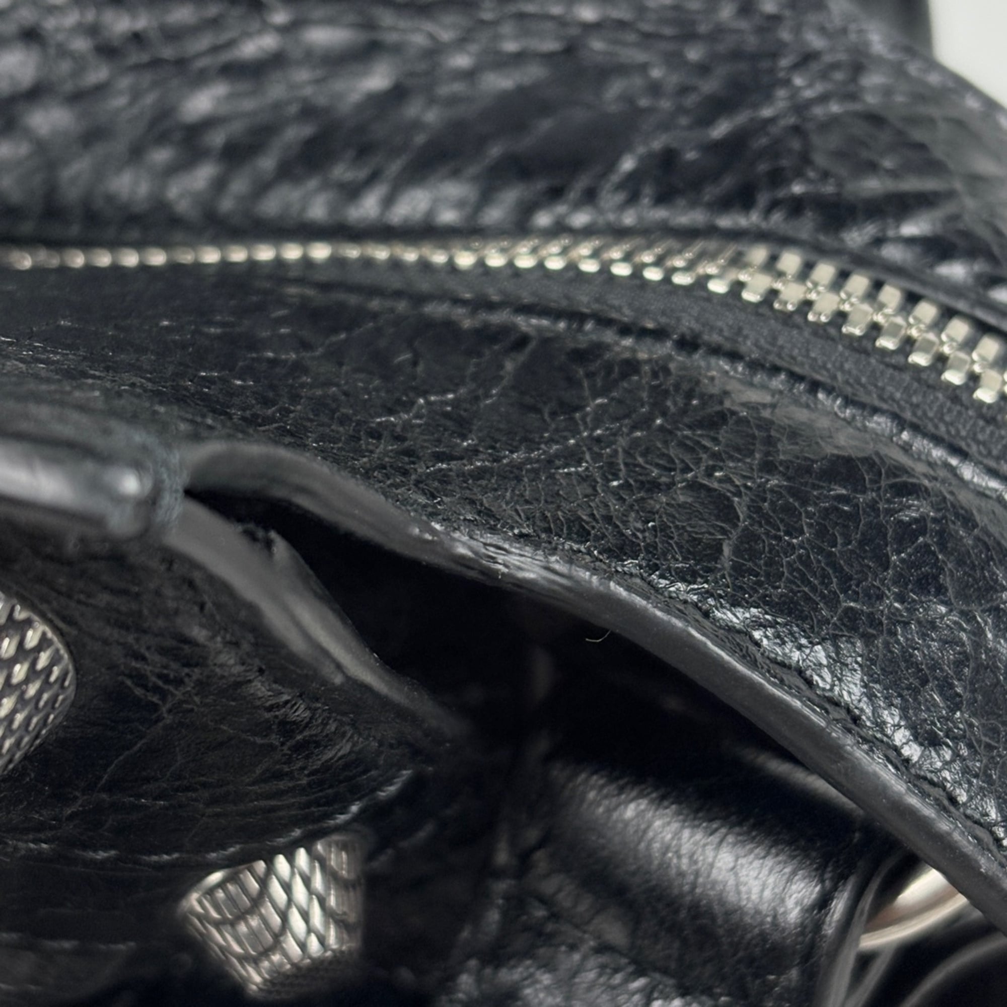 Balenciaga Black Leather Handbag (Pre-Owned)