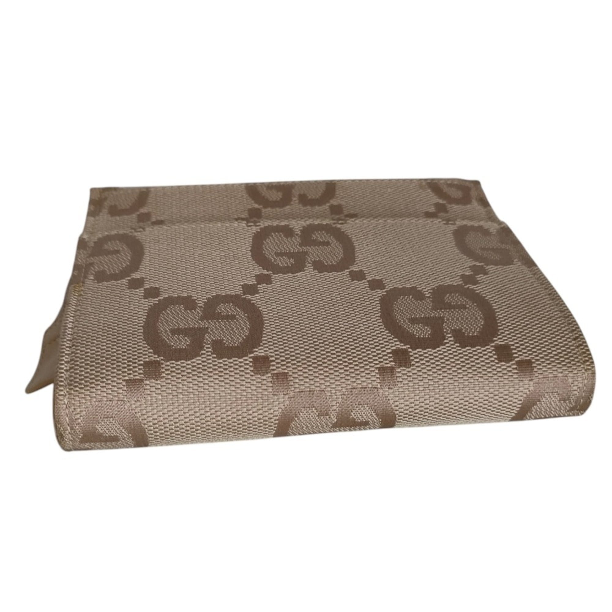 Gucci Beige Gg Canvas Coin Purse/Coin Case (Pre-Owned)
