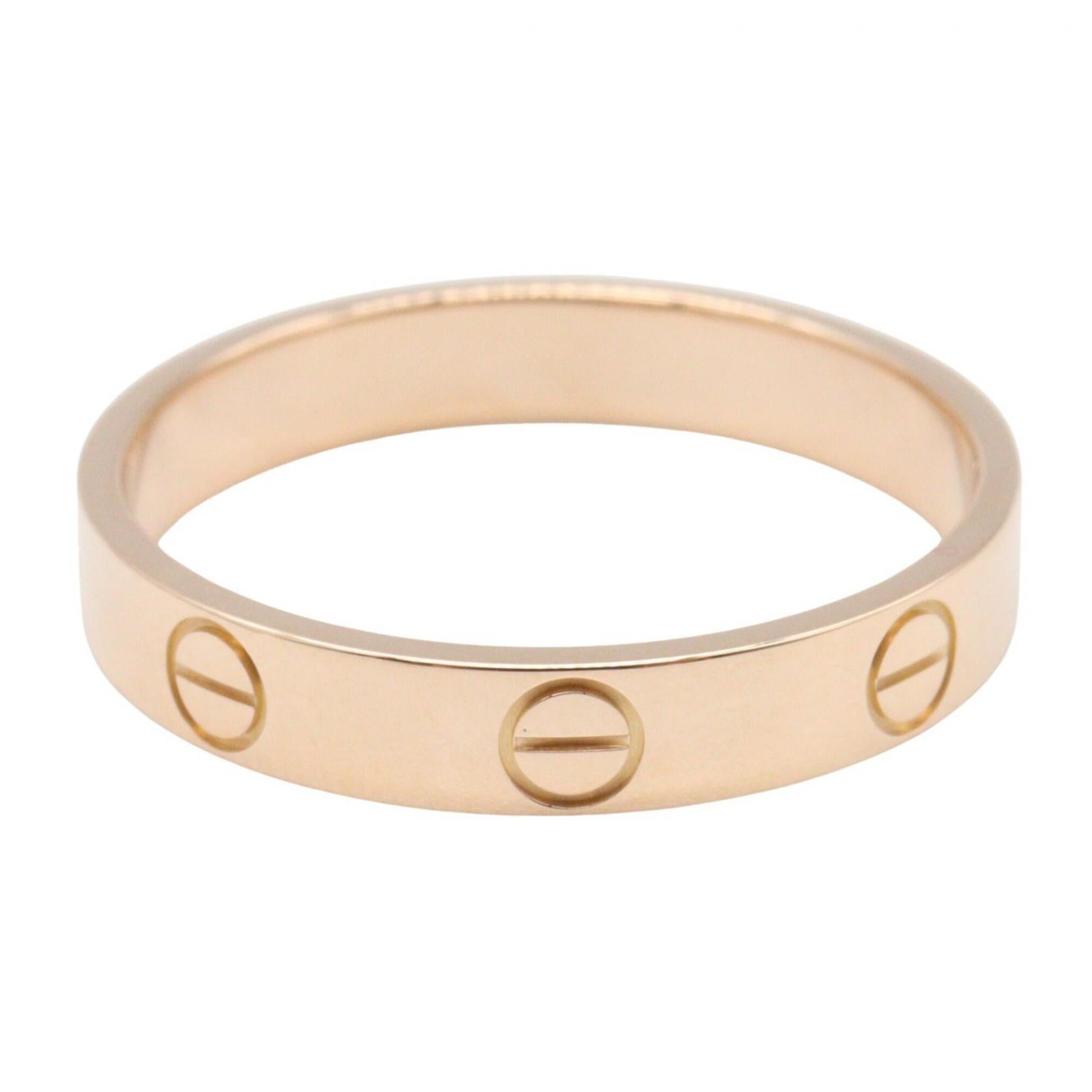 Cartier Gold Pink Gold (18K) Band Ring (Pre-Owned)