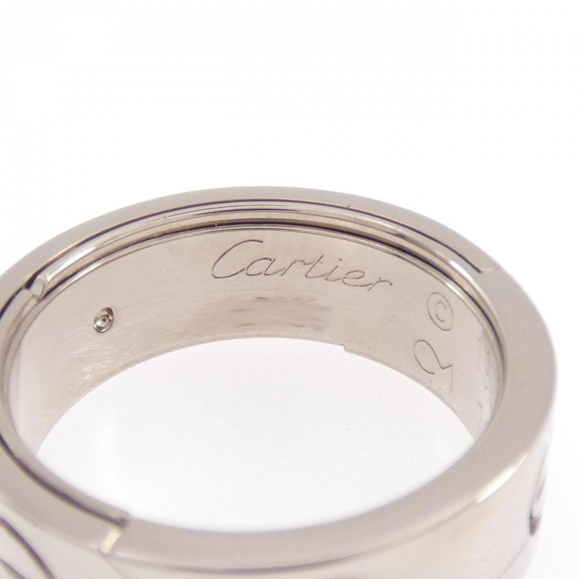 Cartier White Gold White Gold (18K) Band Ring (Pre-Owned)