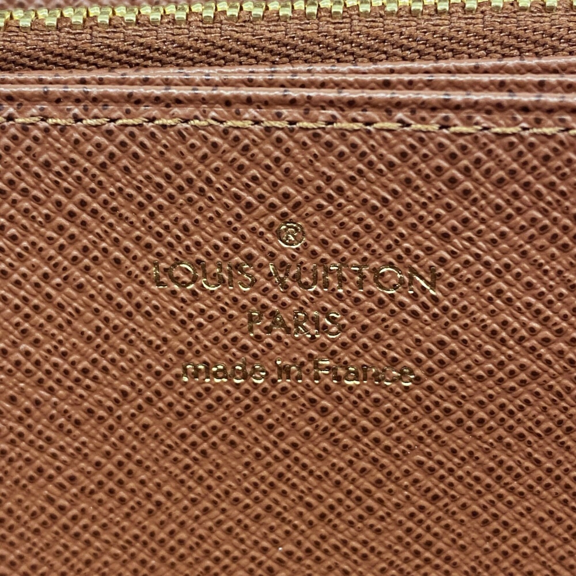 Louis Vuitton Brown Long Wallet (Bi-Fold) (Pre-Owned)