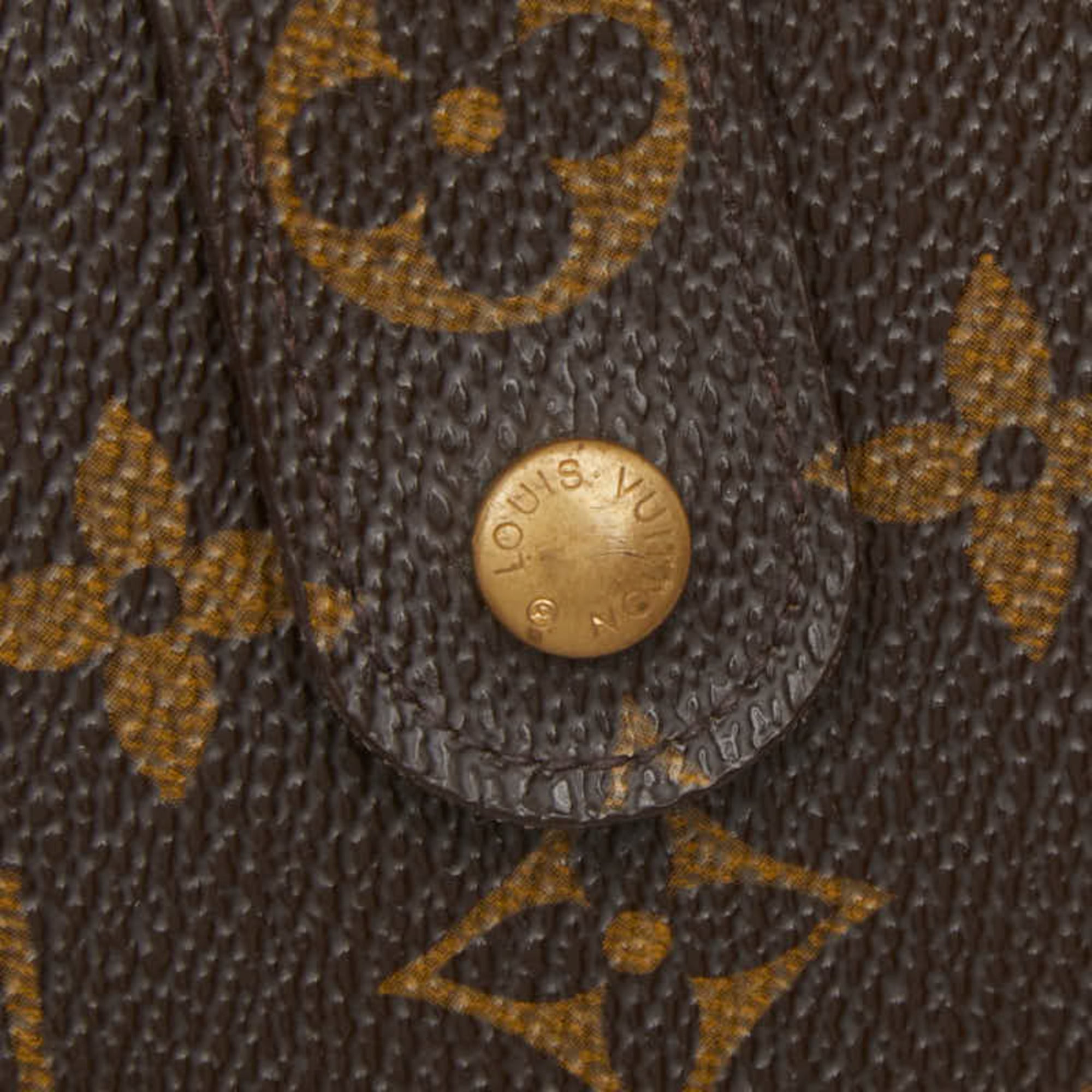 Louis Vuitton Brown Monogram Monogram Wallet (Bi-Fold) (Pre-Owned)