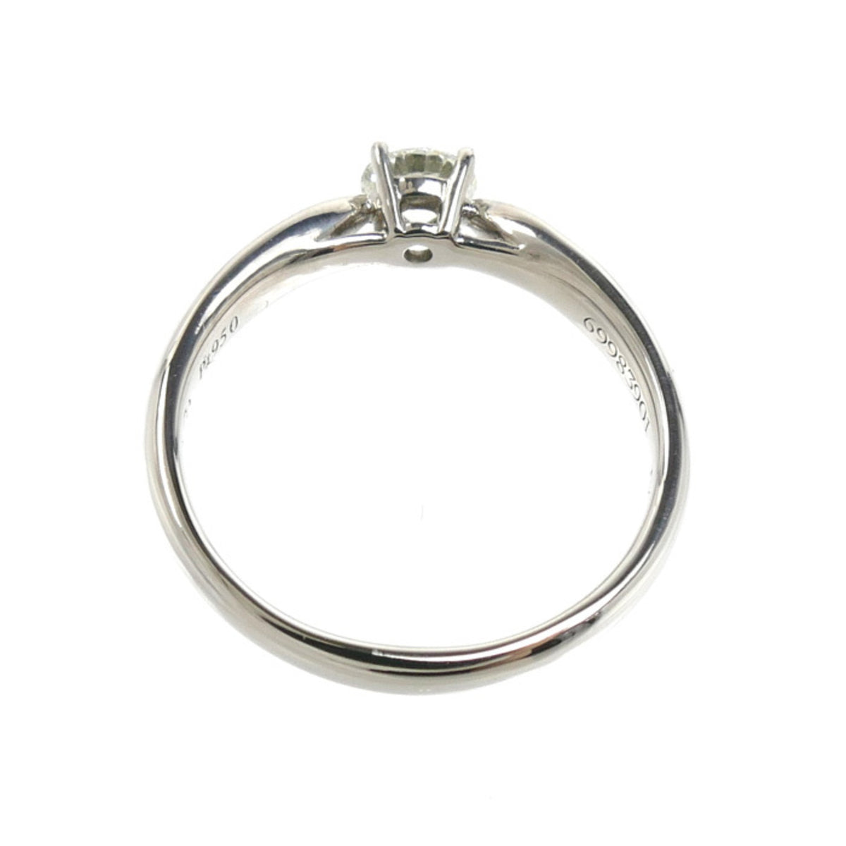 Tiffany Platinum 950 Band Ring (Pre-Owned)