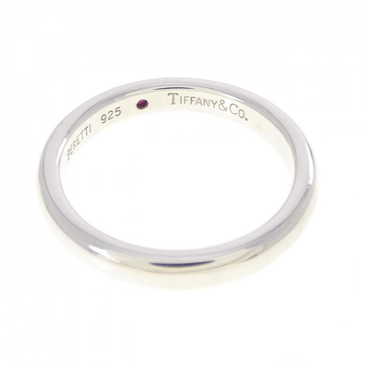 Tiffany Silver 925 Band Ring (Pre-Owned)