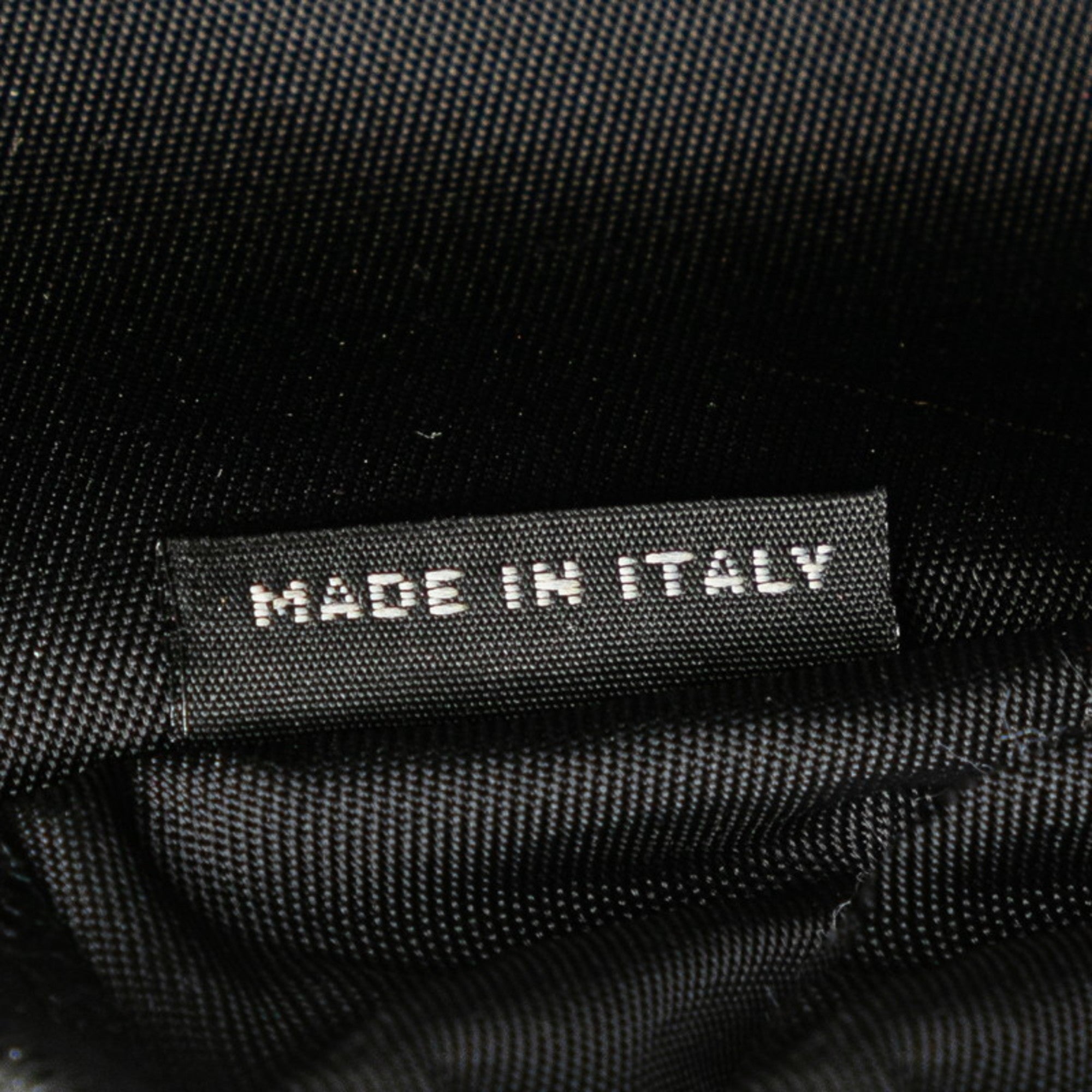 Prada Black Nylon Leather Fanny Pack (Pre-Owned)