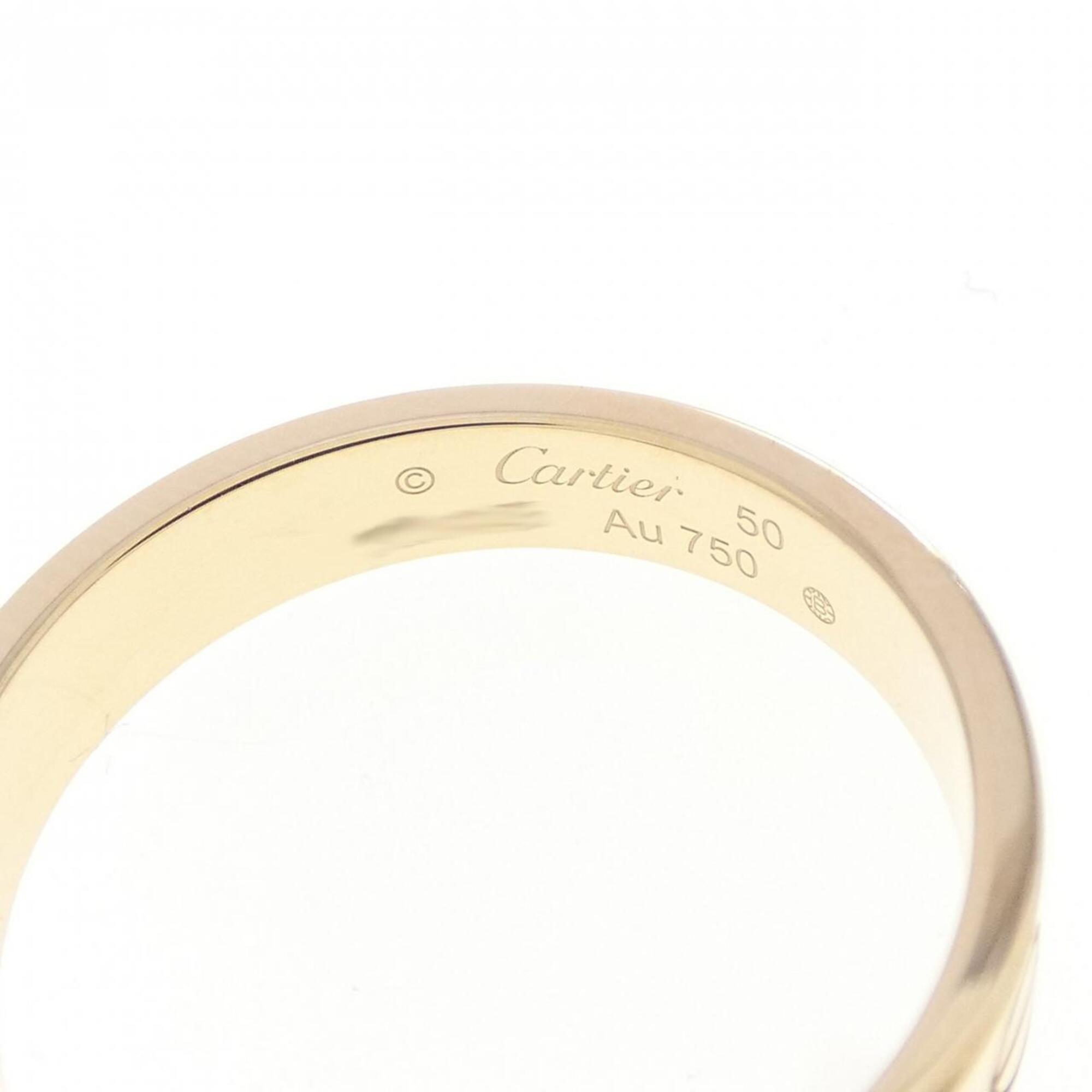 Cartier Love Yellow Gold (18K) Band Ring (Pre-Owned)