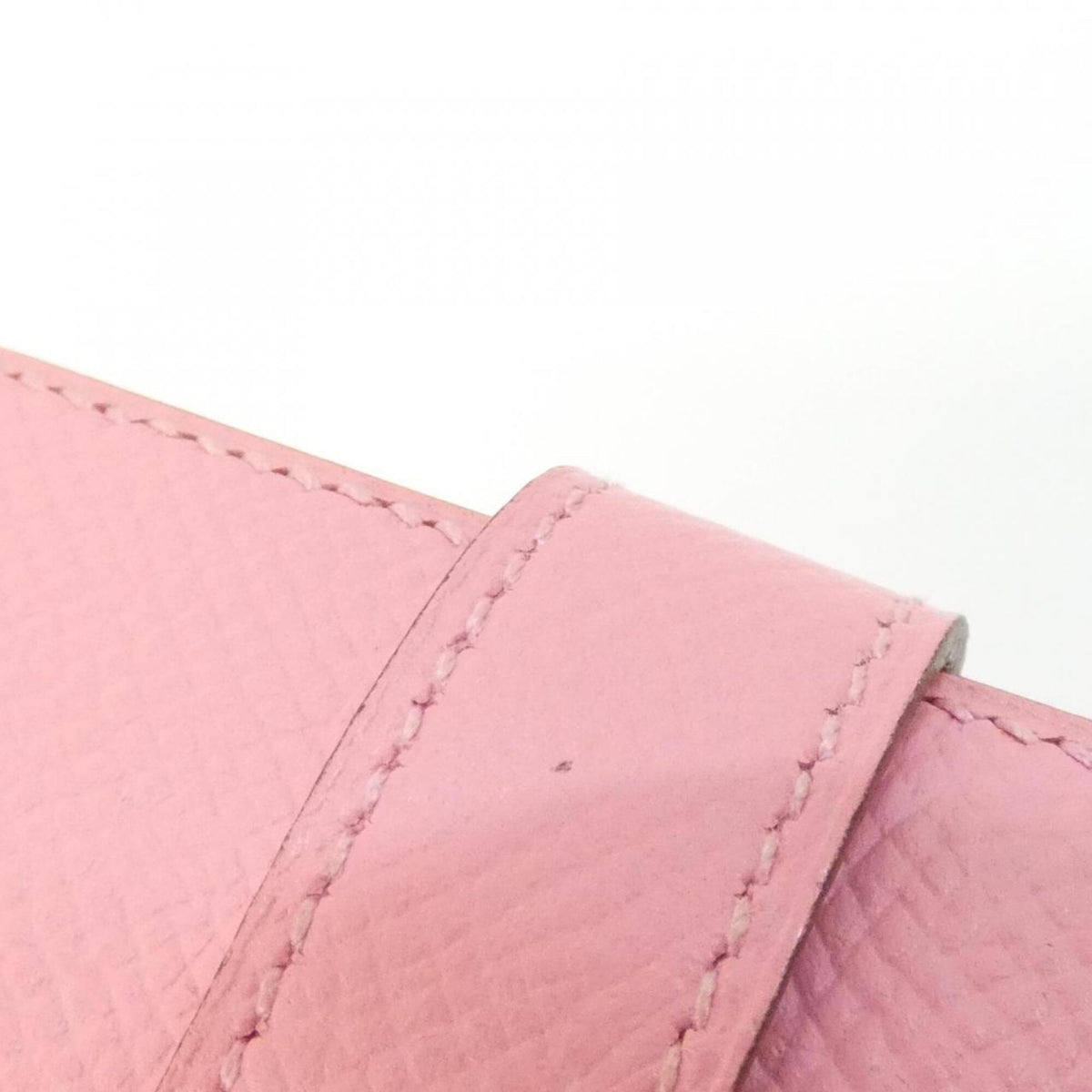 Hermes Pink Rose Confetti Epsom Leather Wallet (Bi-Fold) (Pre-Owned)