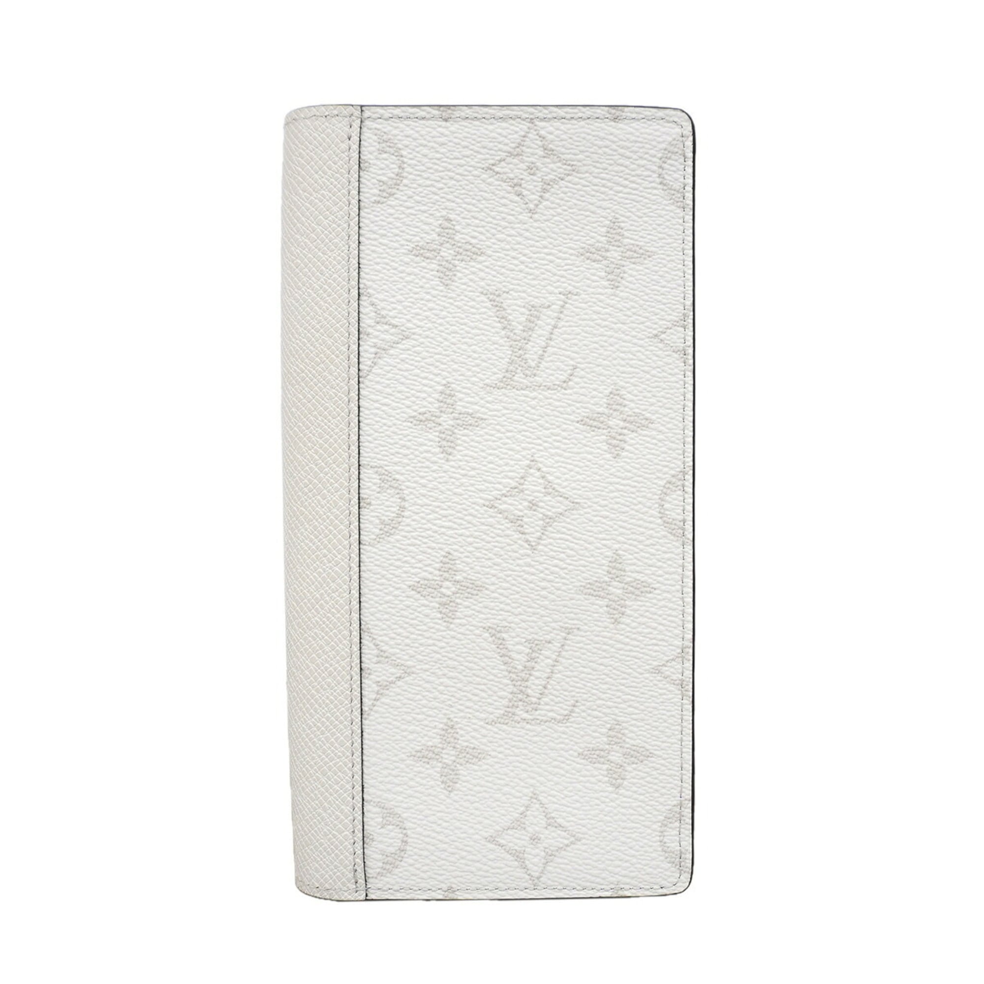 Louis Vuitton White Long Wallet (Bi-Fold) (Pre-Owned)