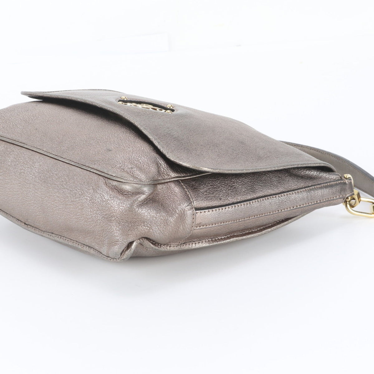 Loewe Metallic Leather Handbag Shoulder Bag Tote Bag (Pre-Owned)