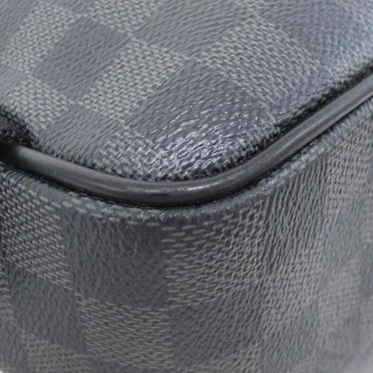 Louis Vuitton Damier Graphite Graphite Gray Coated Canvas Backpack (Pre-Owned)