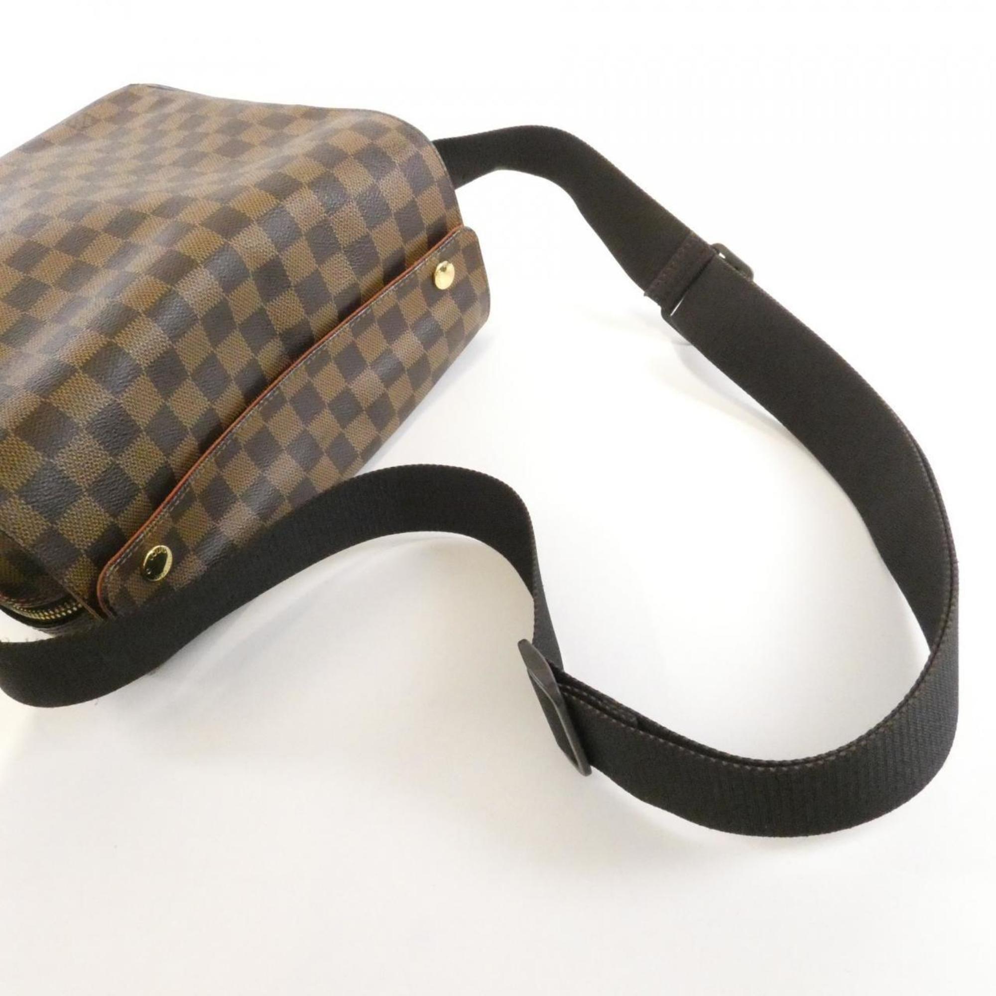 Louis Vuitton Ebene Coated Canvas Shoulder Bag (Pre-Owned)
