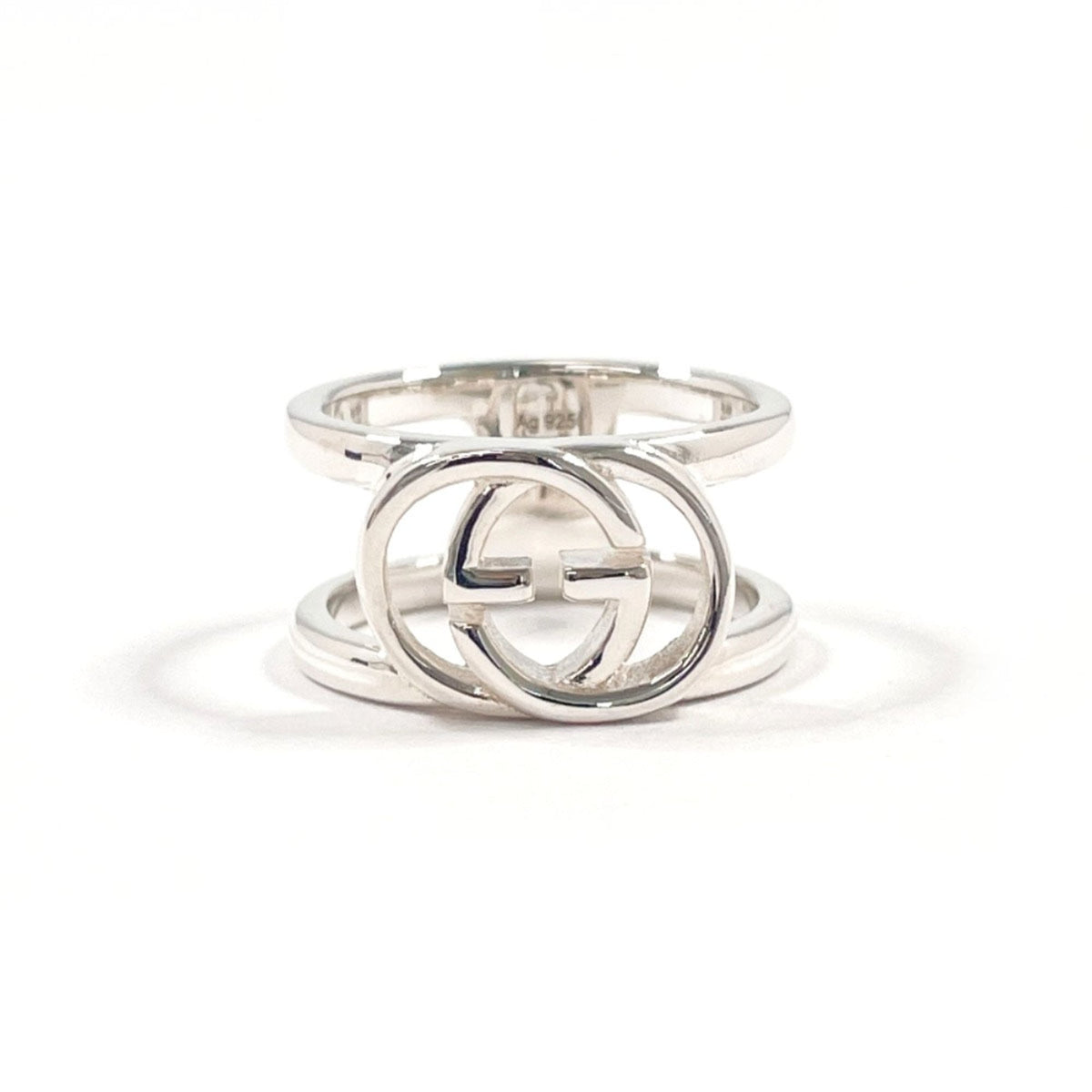 Gucci Silver Silver 925 Band Ring (Pre-Owned)