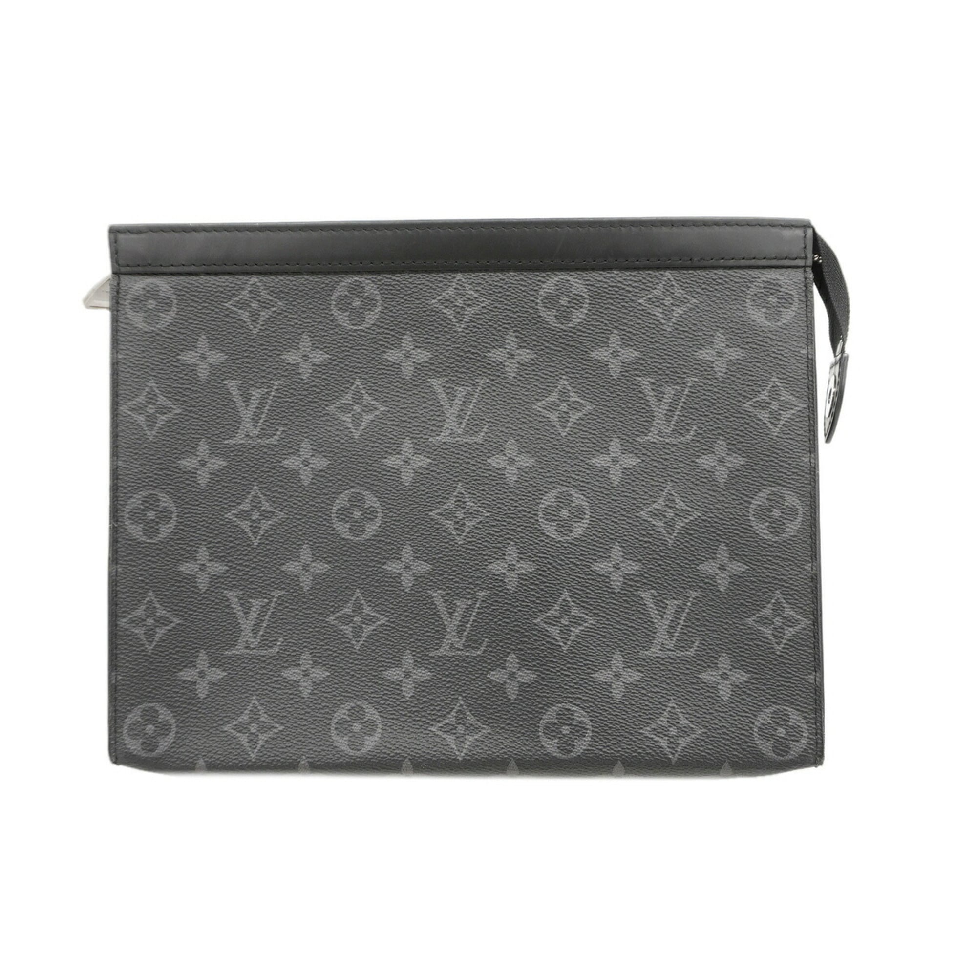 Louis Vuitton Black Clutch Bag (Pre-Owned)
