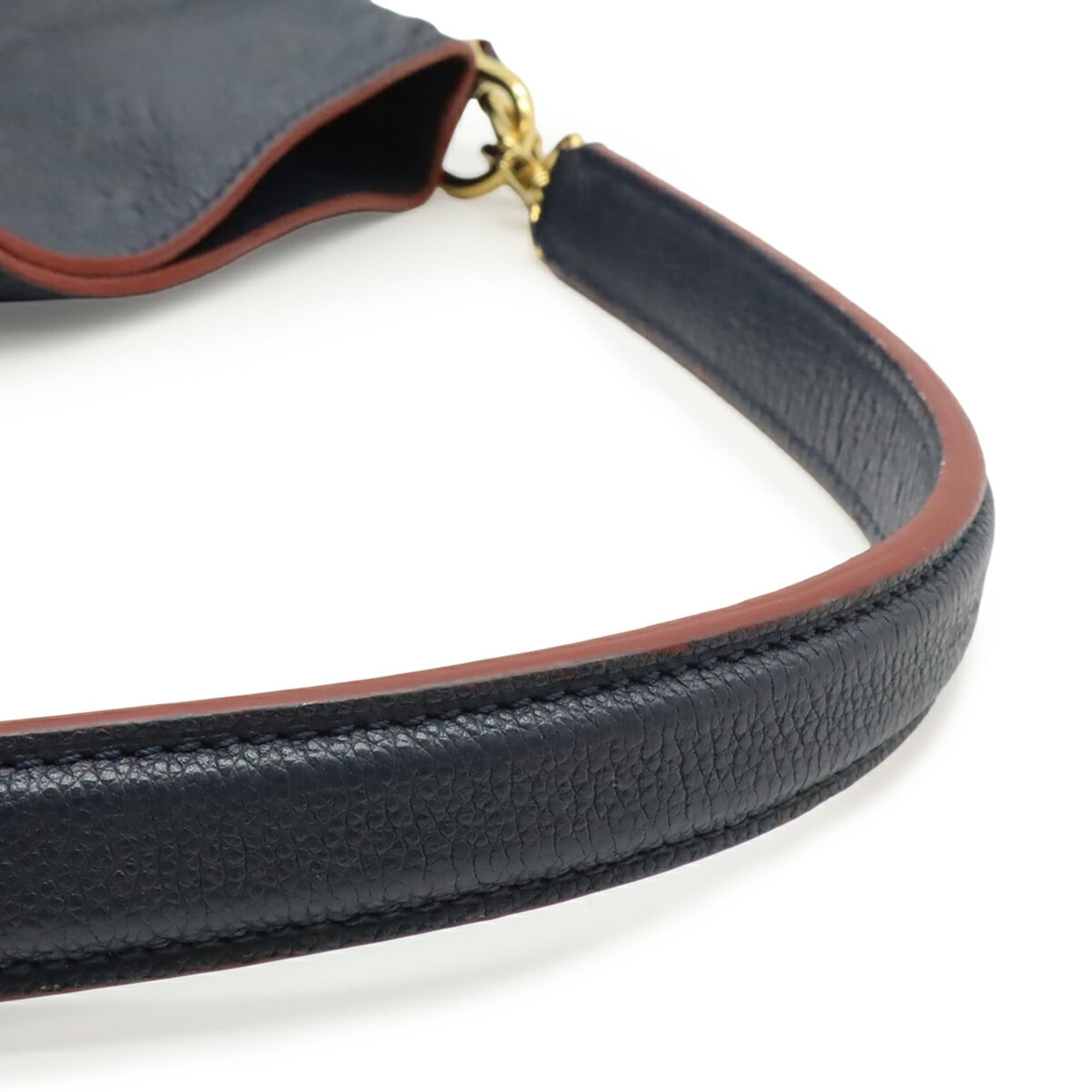 Louis Vuitton Monogram Empreinte Marine Rouge Monogram Empreinte Shoulder Bag (Pre-Owned)