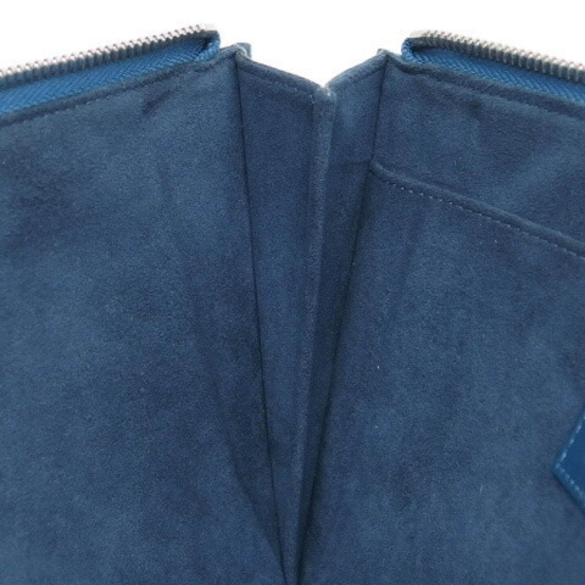 Louis Vuitton Epi Bleu Celeste Epi Leather Clutch Bag Pochette (Pre-Owned)