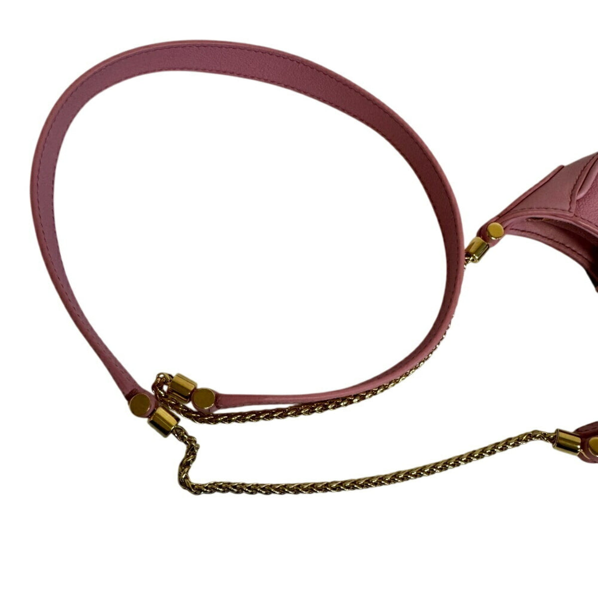 Bvlgari Pink Leather Shoulder Bag (Pre-Owned)