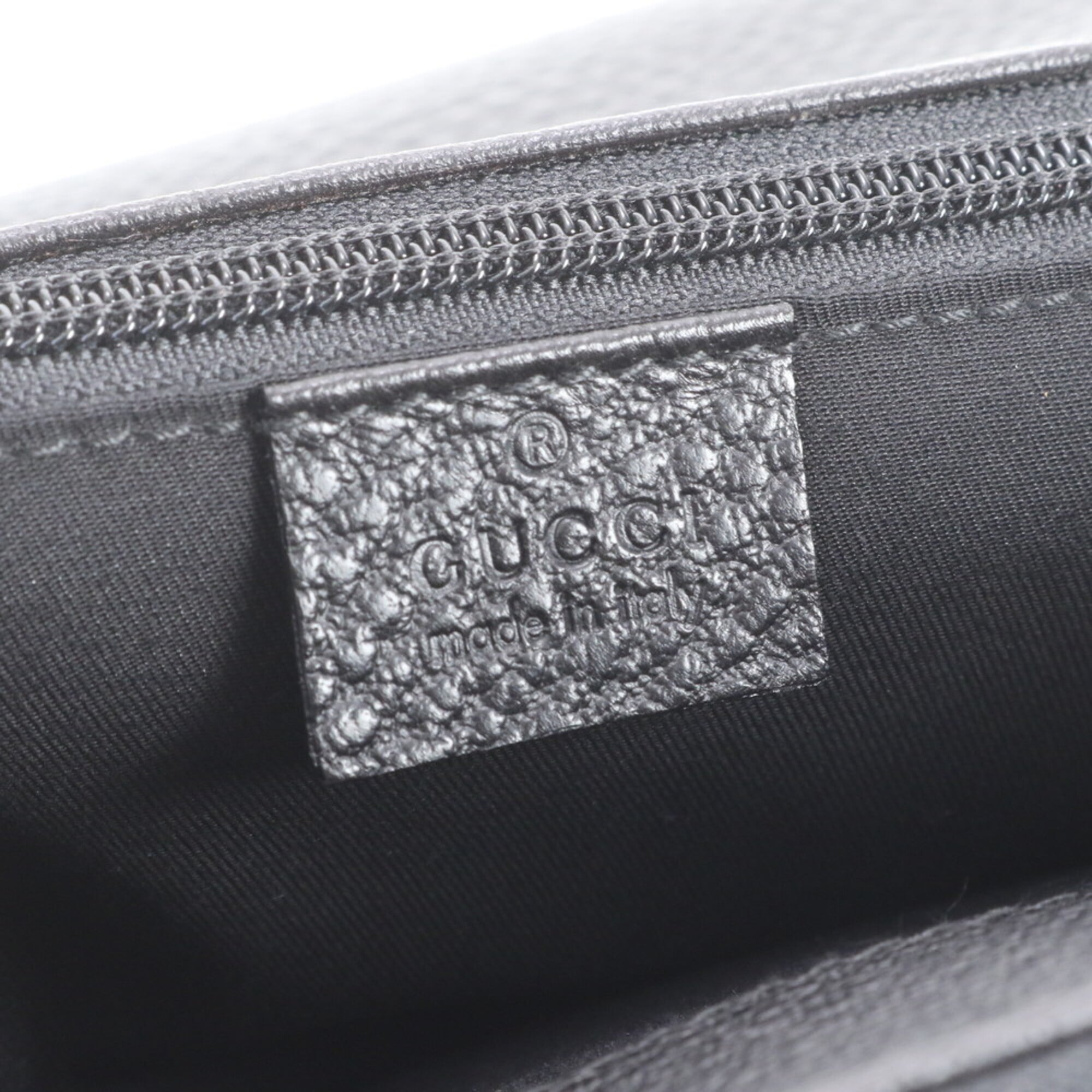 Gucci Black Leather Briefcase (Pre-Owned)