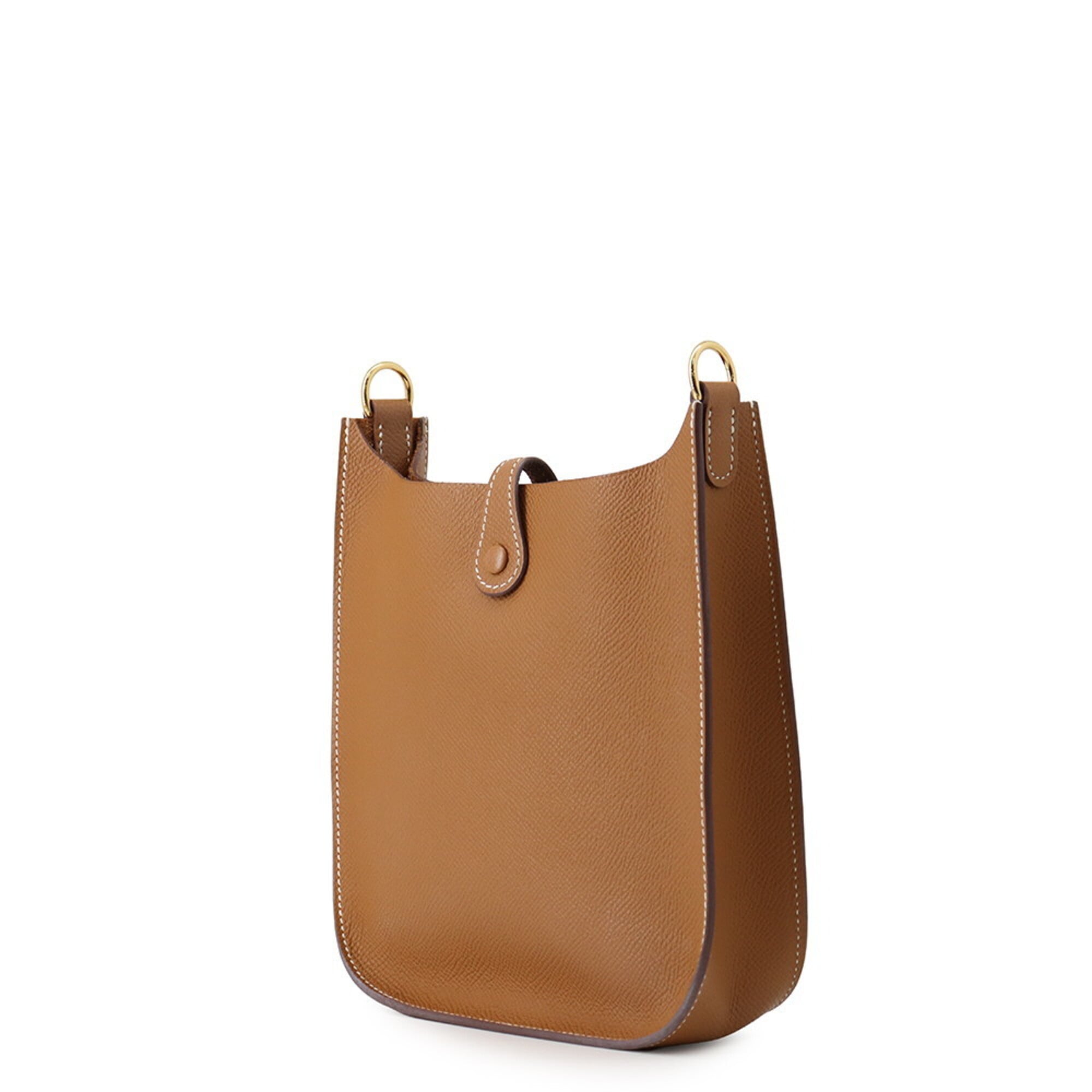 Hermes Gold Epsom Leather Shoulder Bag (Pre-Owned)