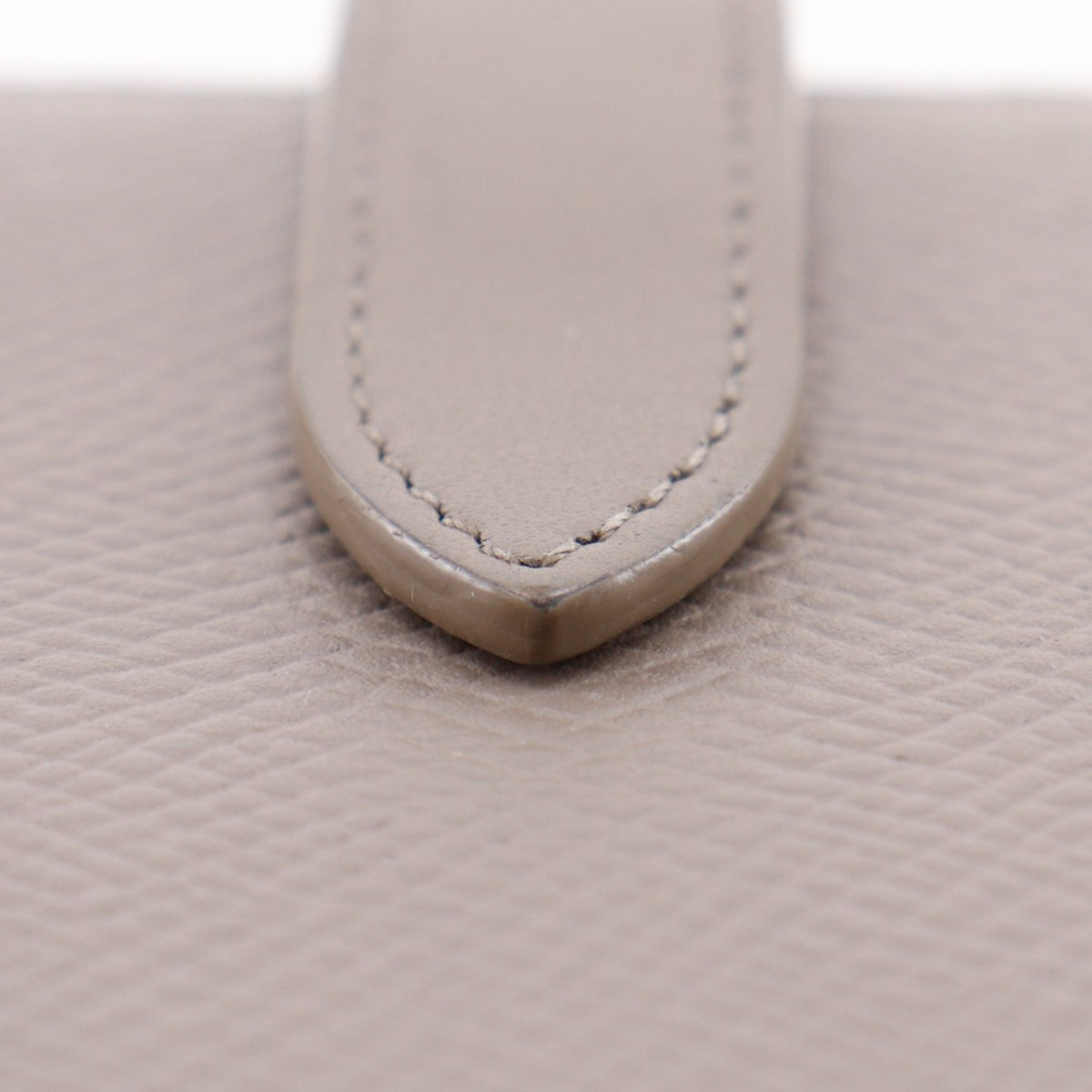 Celine Grayish Leather Wallet (Bi-Fold) (Pre-Owned)
