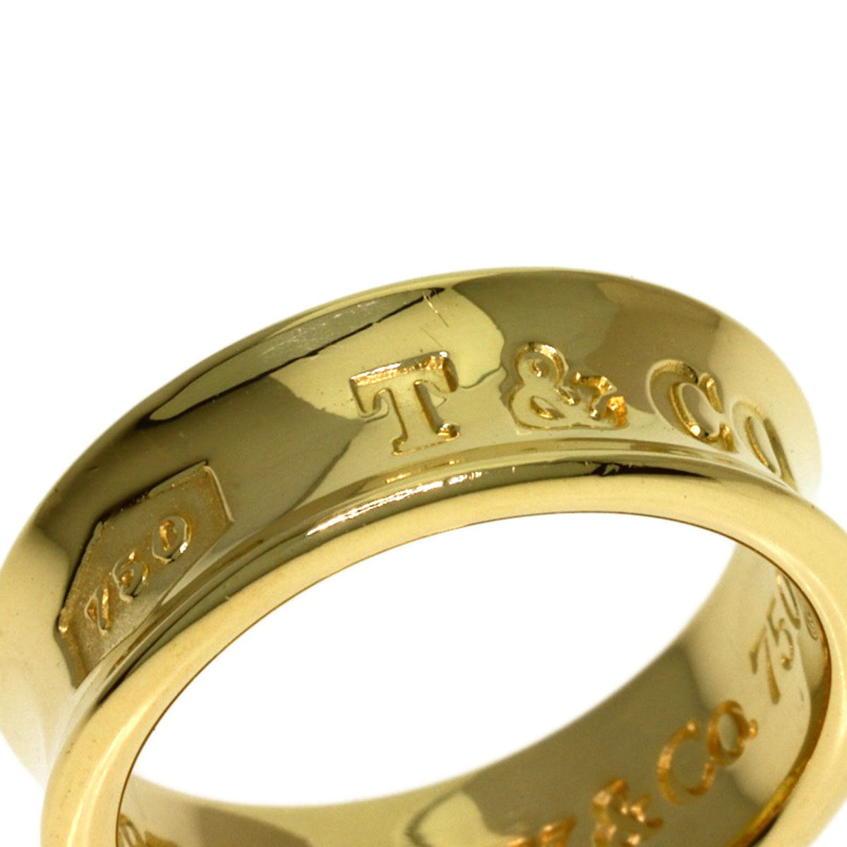 Tiffany Yellow Gold (18K) Band Ring (Pre-Owned)