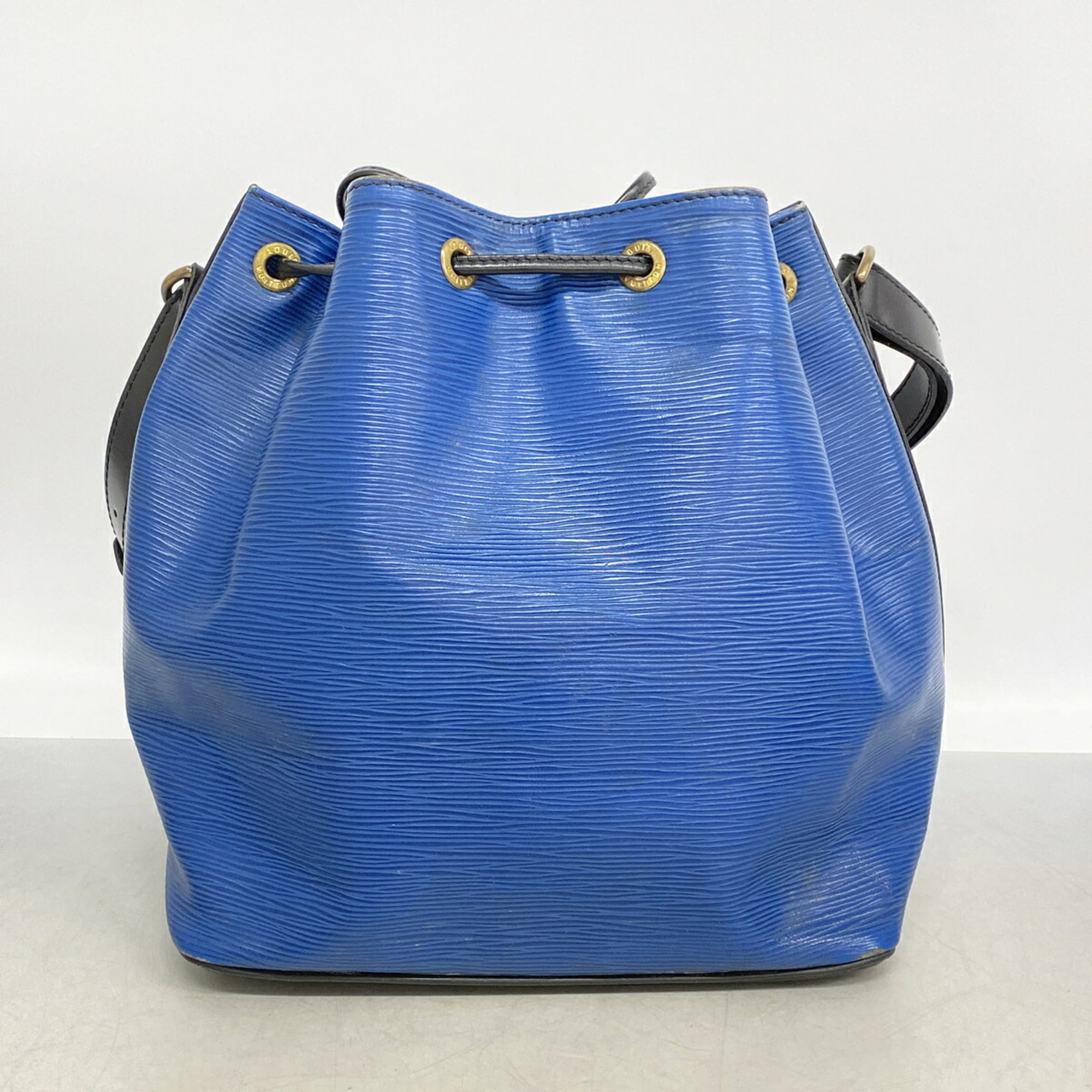 Louis Vuitton Noir Toledo Blue Shoulder Bag (Pre-Owned)