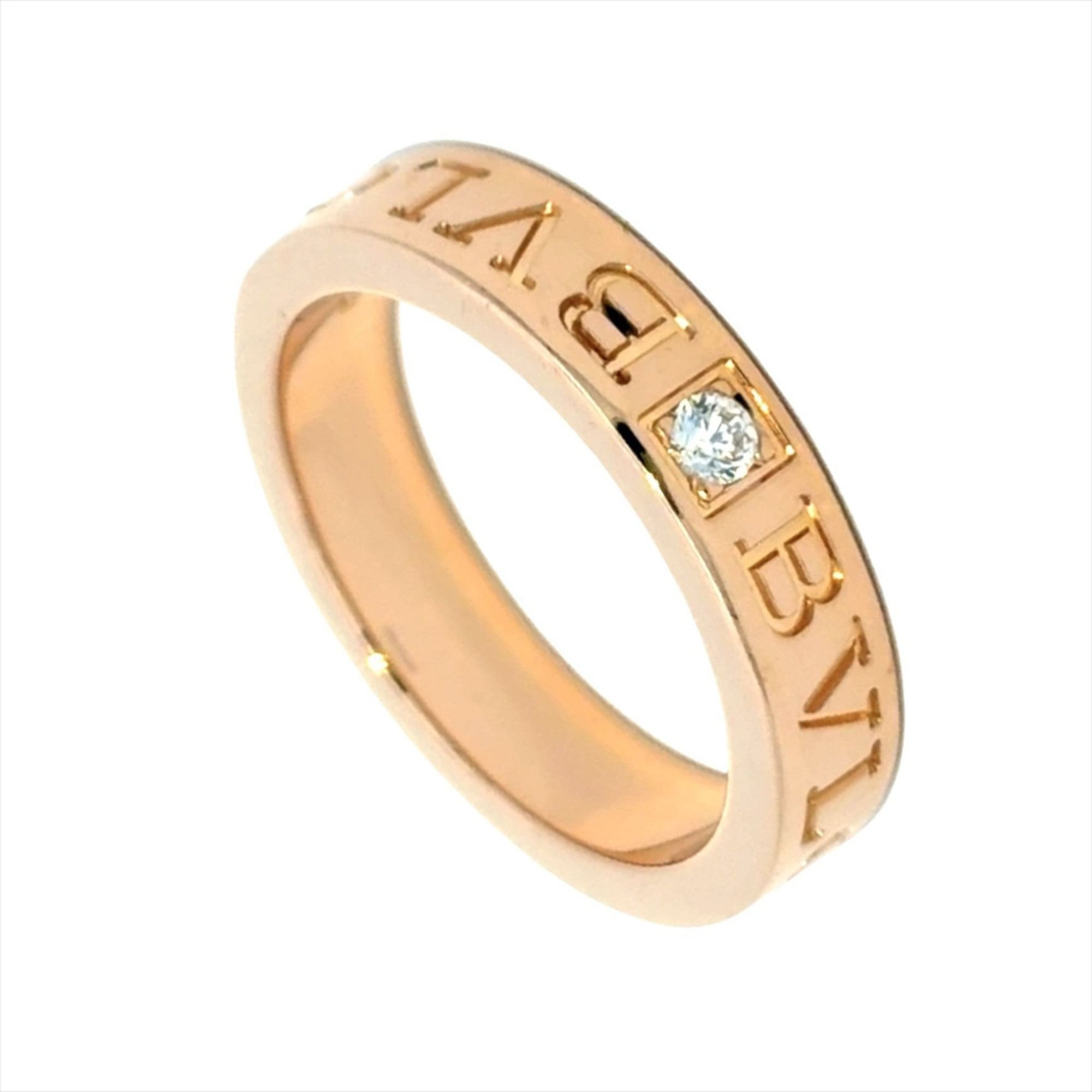 Bvlgari Pink Gold Pink Gold (18K) Band Ring (Pre-Owned)