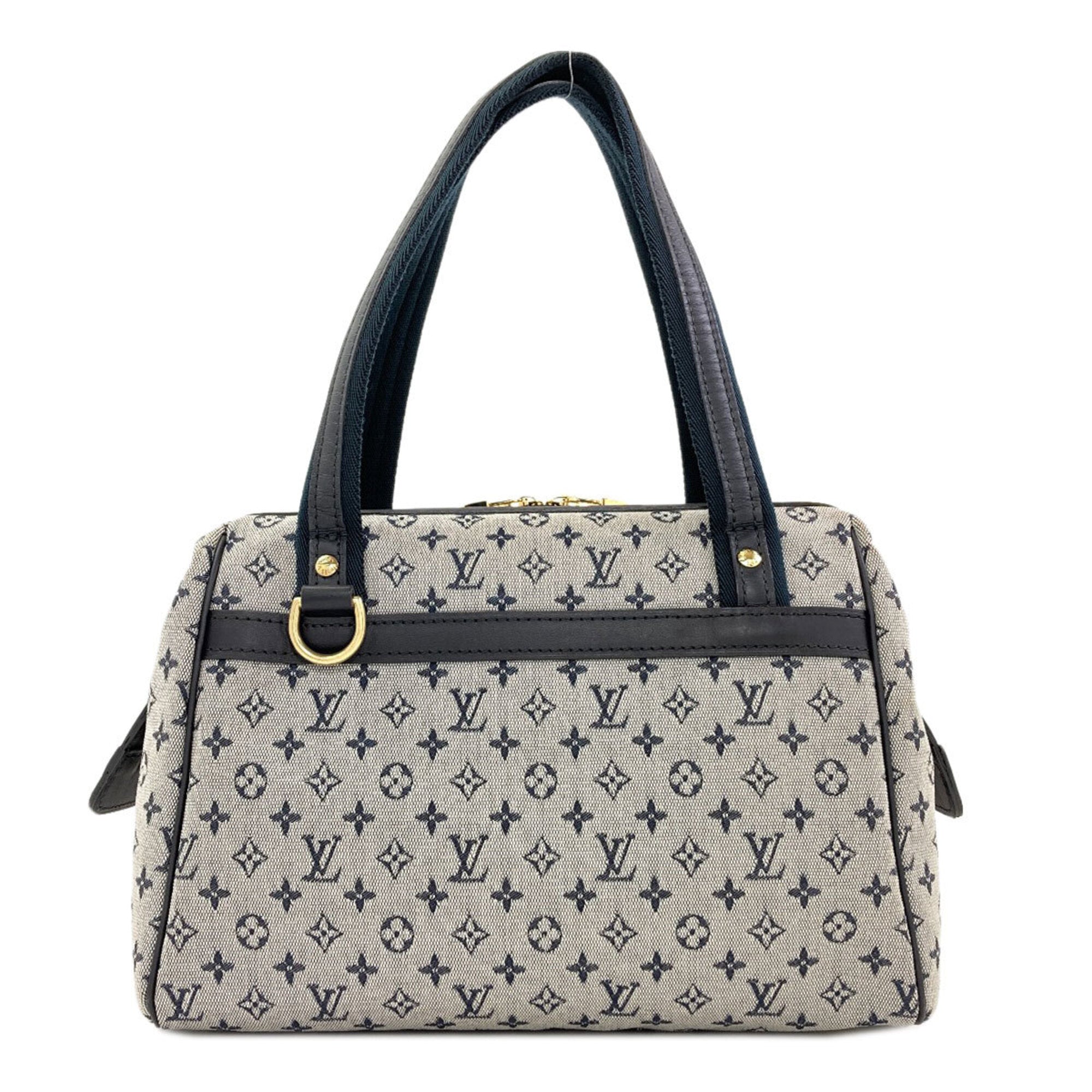 Louis Vuitton Navy Monogram Boston Bag (Pre-Owned)