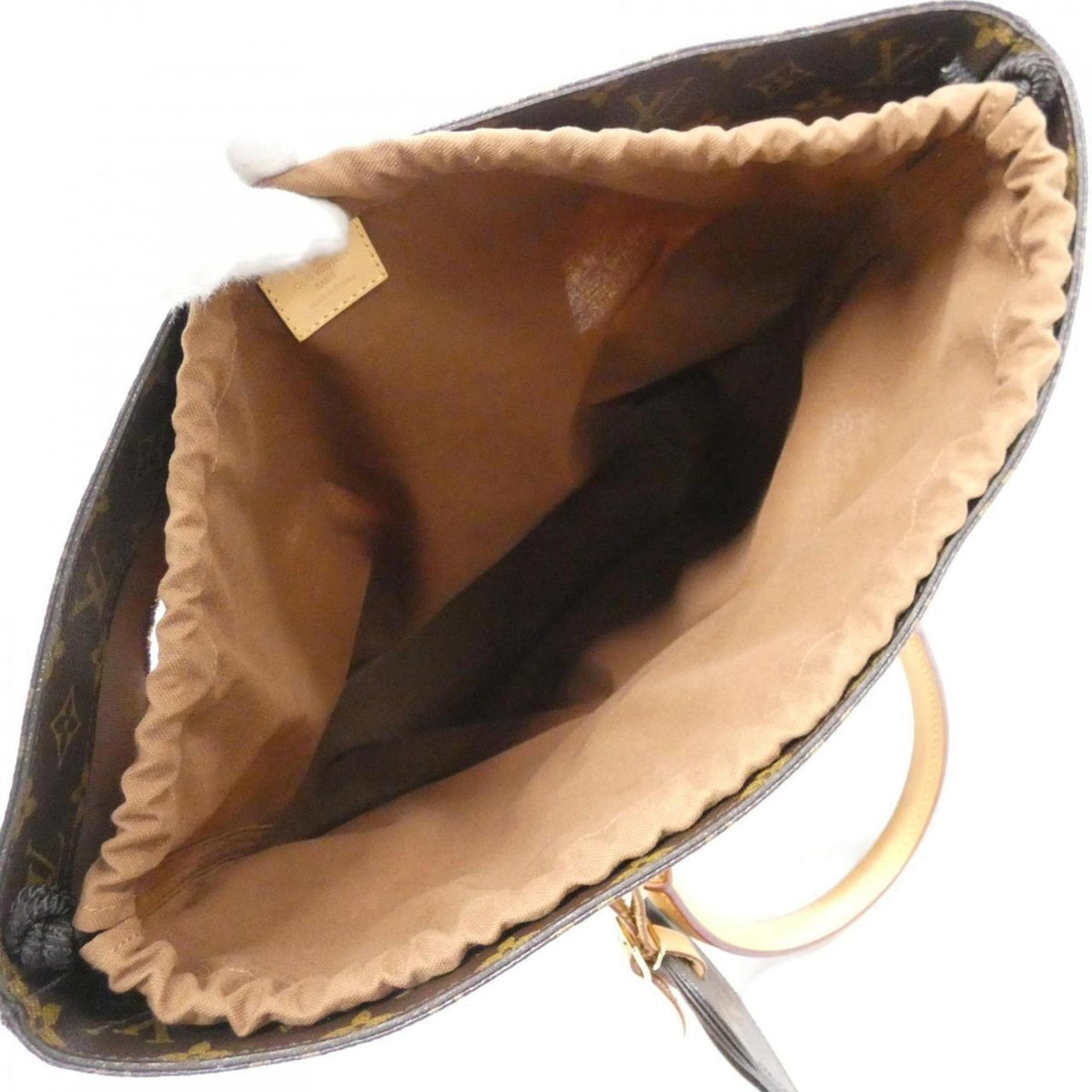 Louis Vuitton Monogram Marron Coated Canvas Handbag (Pre-Owned)