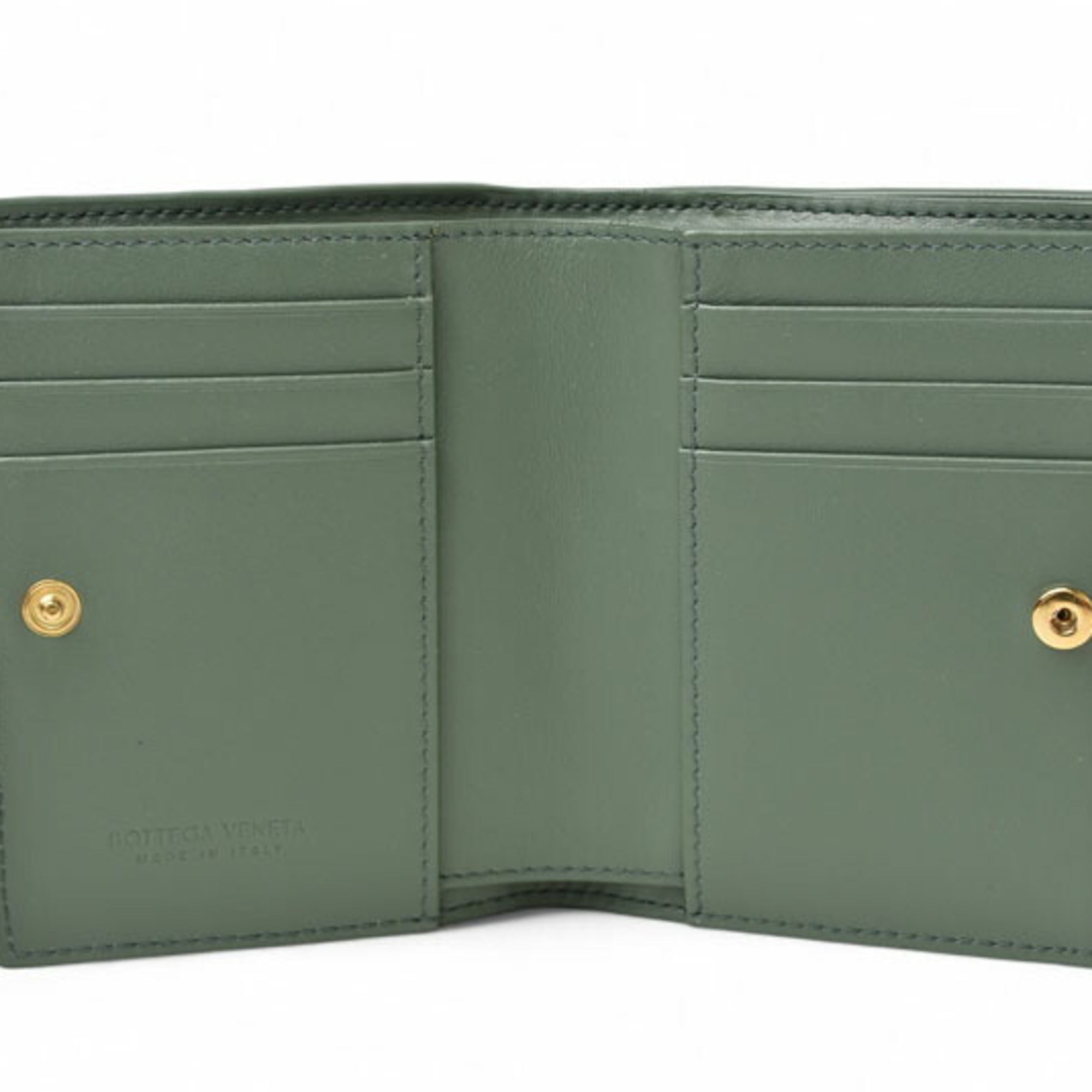Bottega Veneta Intrecciato Leather Wallet (Bi-Fold) (Pre-Owned)