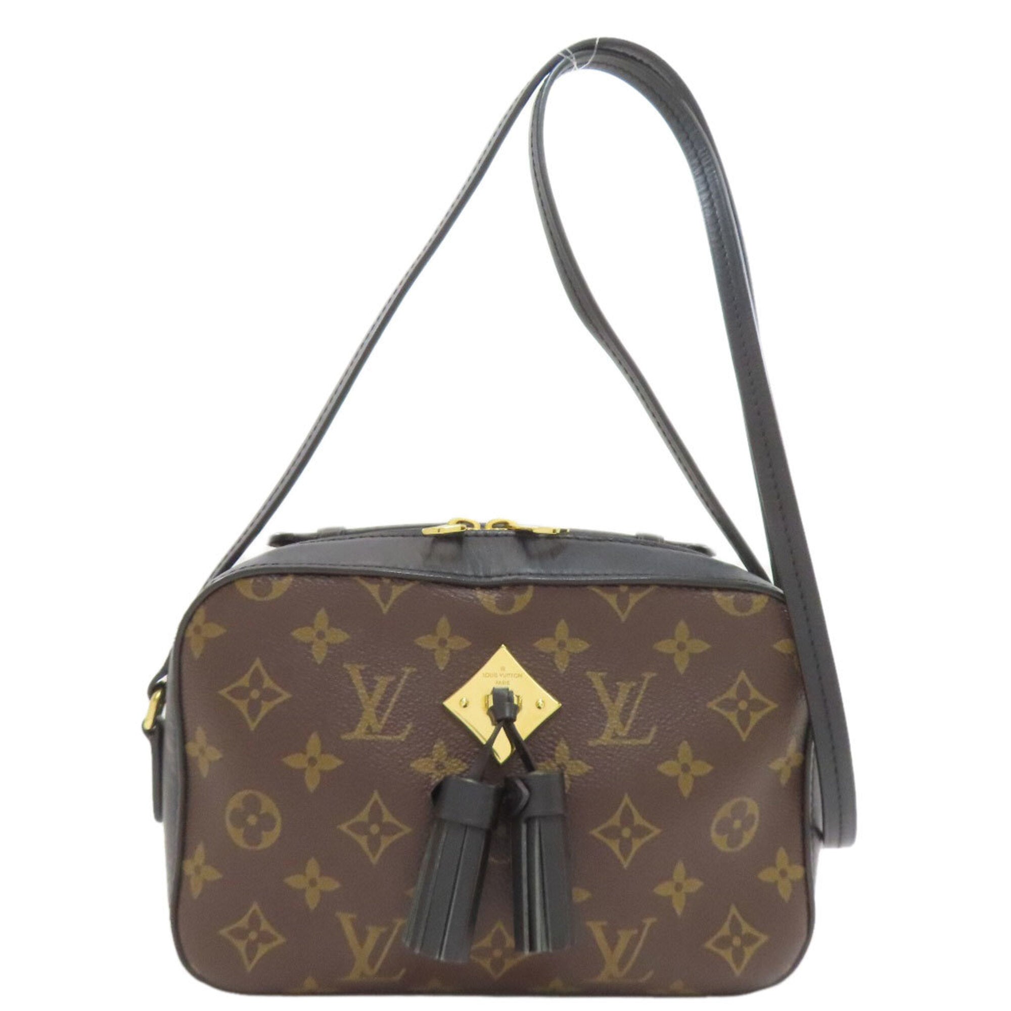 Louis Vuitton Black Monogram Monogram Shoulder Bag (Pre-Owned)
