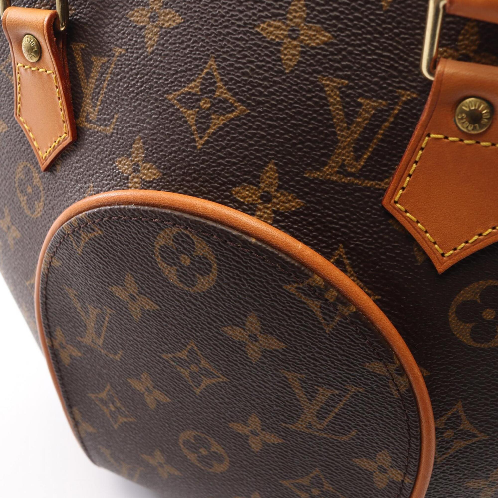 Louis Vuitton Brown Coated Canvas Leather Handbag (Pre-Owned)