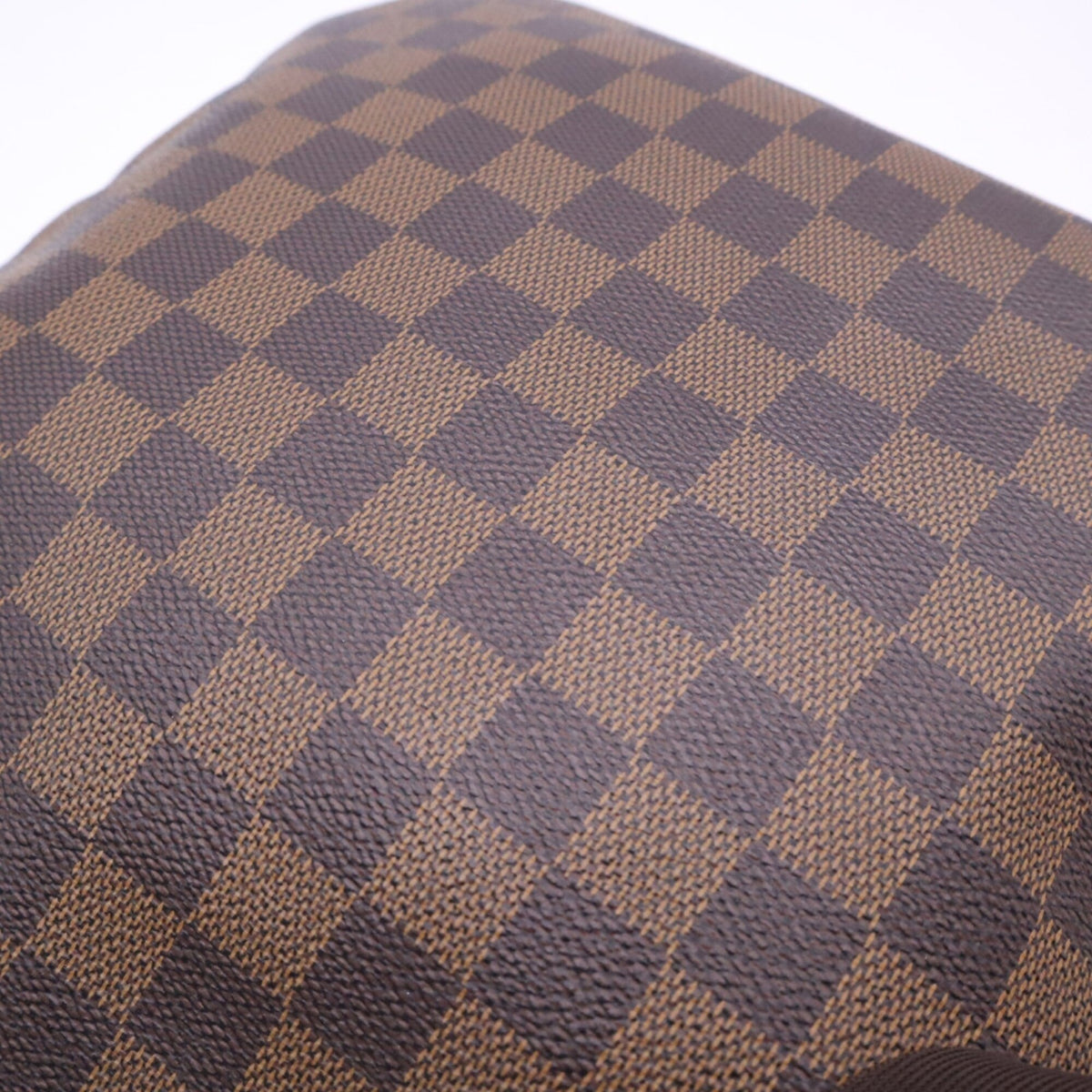 Louis Vuitton Beige Brown Coated Canvas Leather Pochette Shoulder Bag (Pre-Owned)